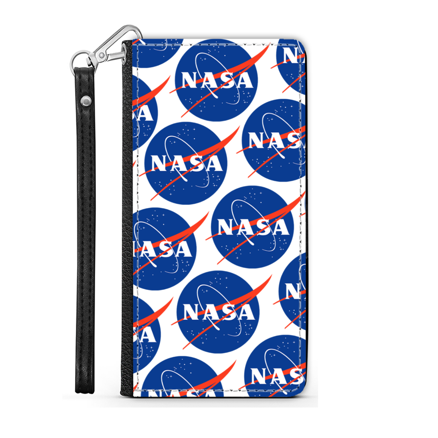 NASA Circle Logo Wallet Phone Case