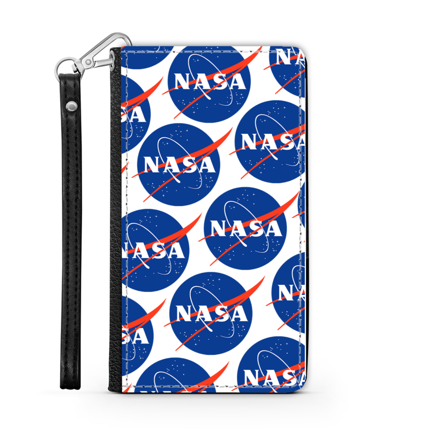 NASA Circle Logo Wallet Phone Case