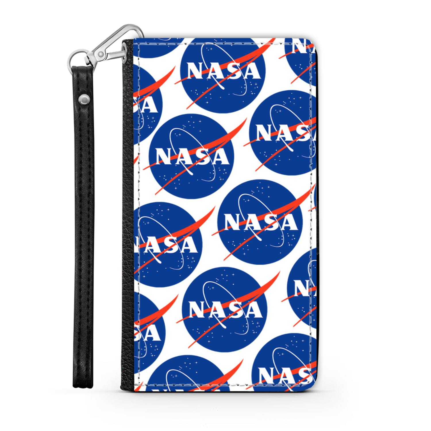 NASA Circle Logo Wallet Phone Case