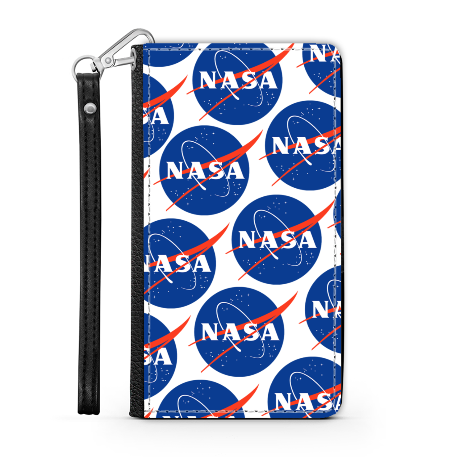 NASA Circle Logo Wallet Phone Case