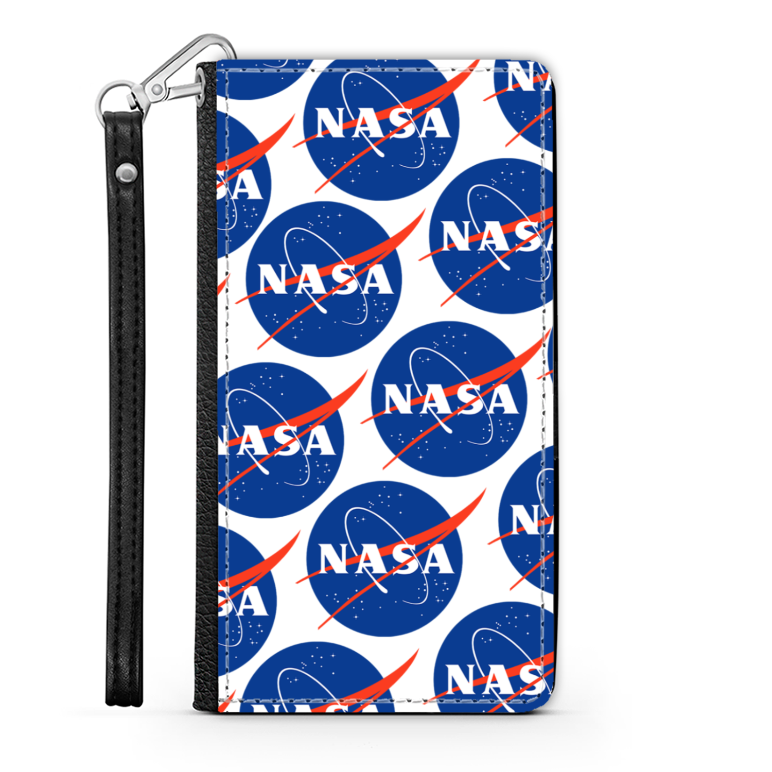 NASA Circle Logo Wallet Phone Case
