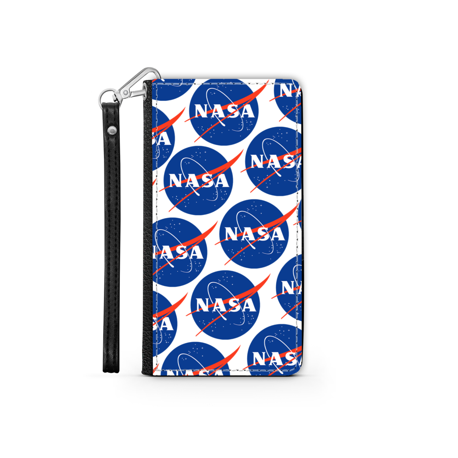 NASA Circle Logo Wallet Phone Case