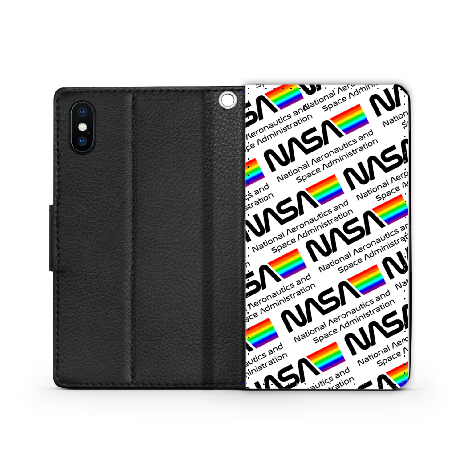 NASA Space Logo Wallet Phone Case