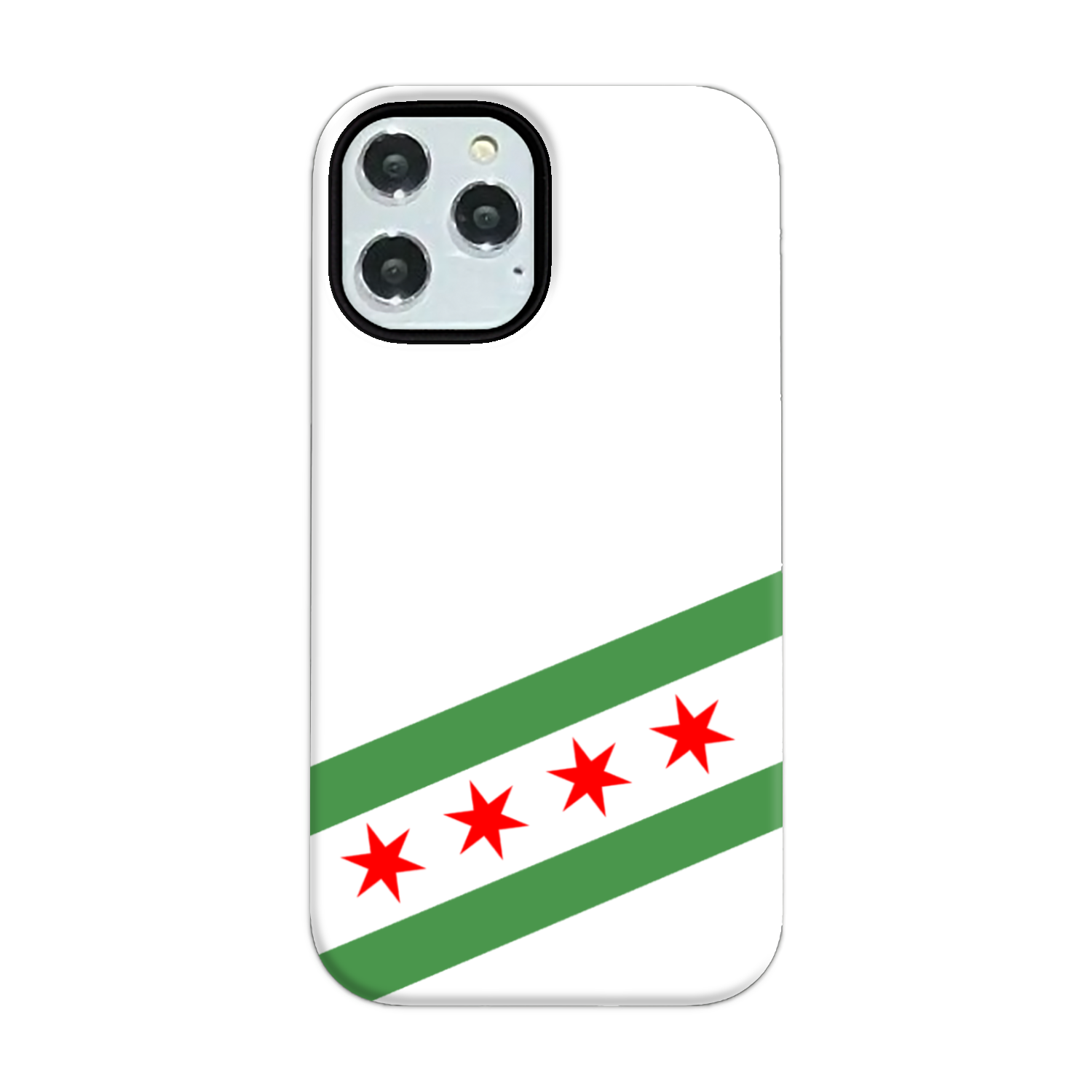 Chicago Flag Green River Tough Phone Case
