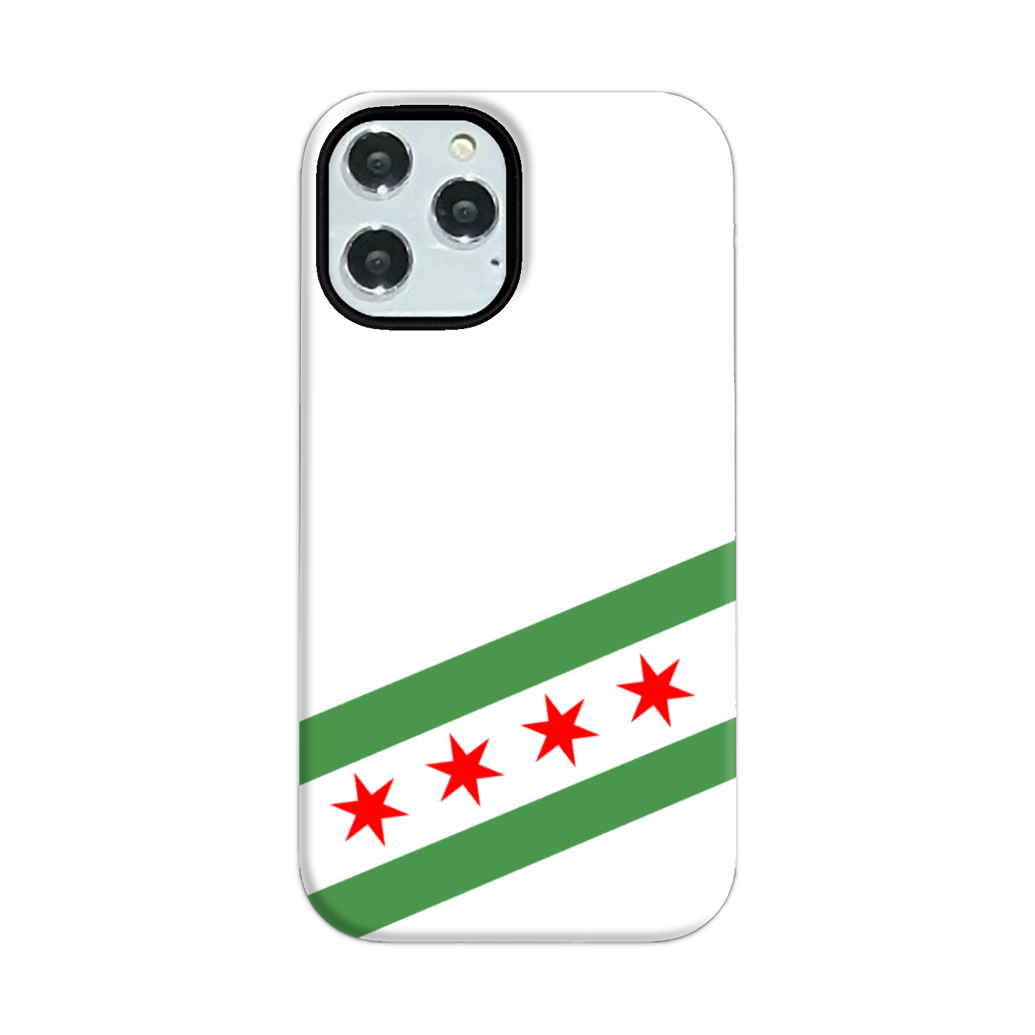 Chicago Flag Green River Tough Phone Case