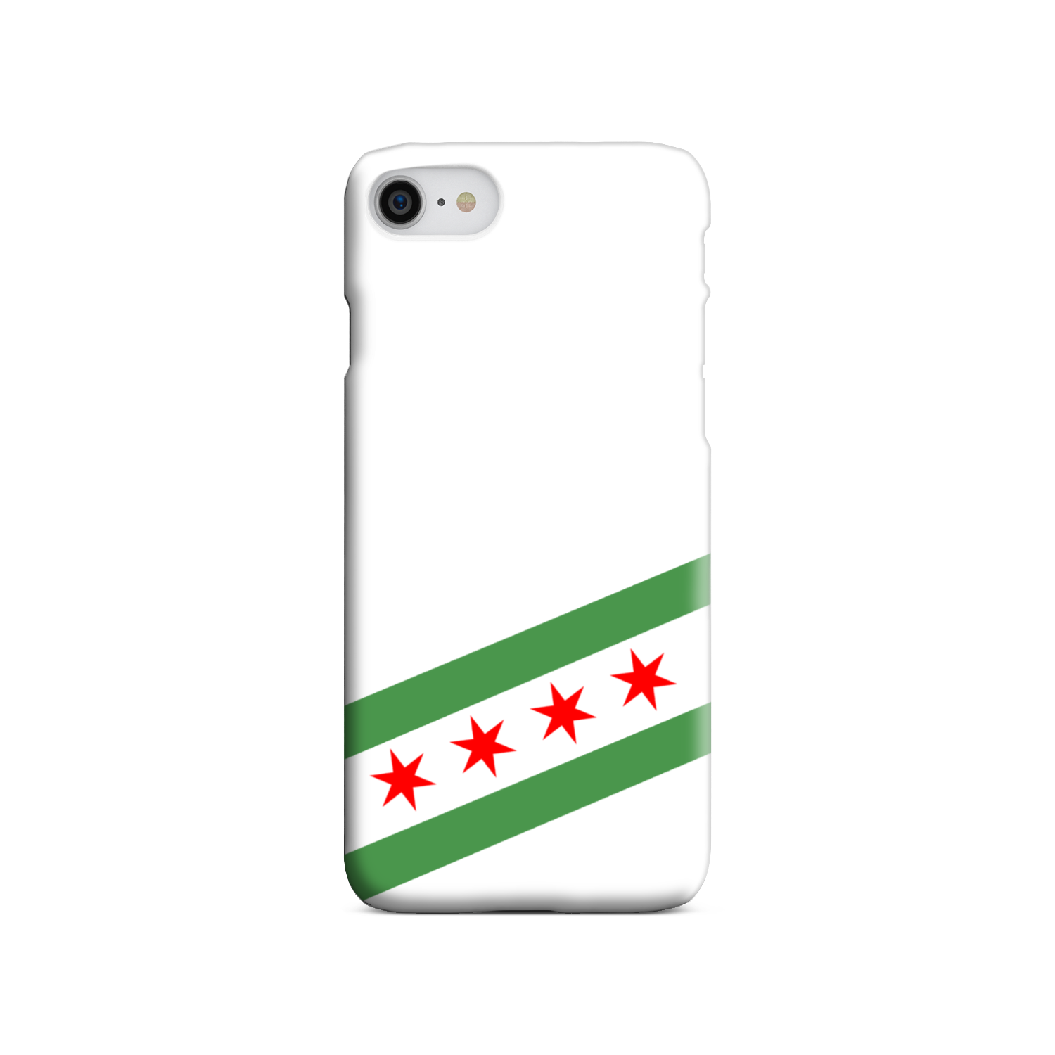 Chicago Flag Green River Tough Phone Case