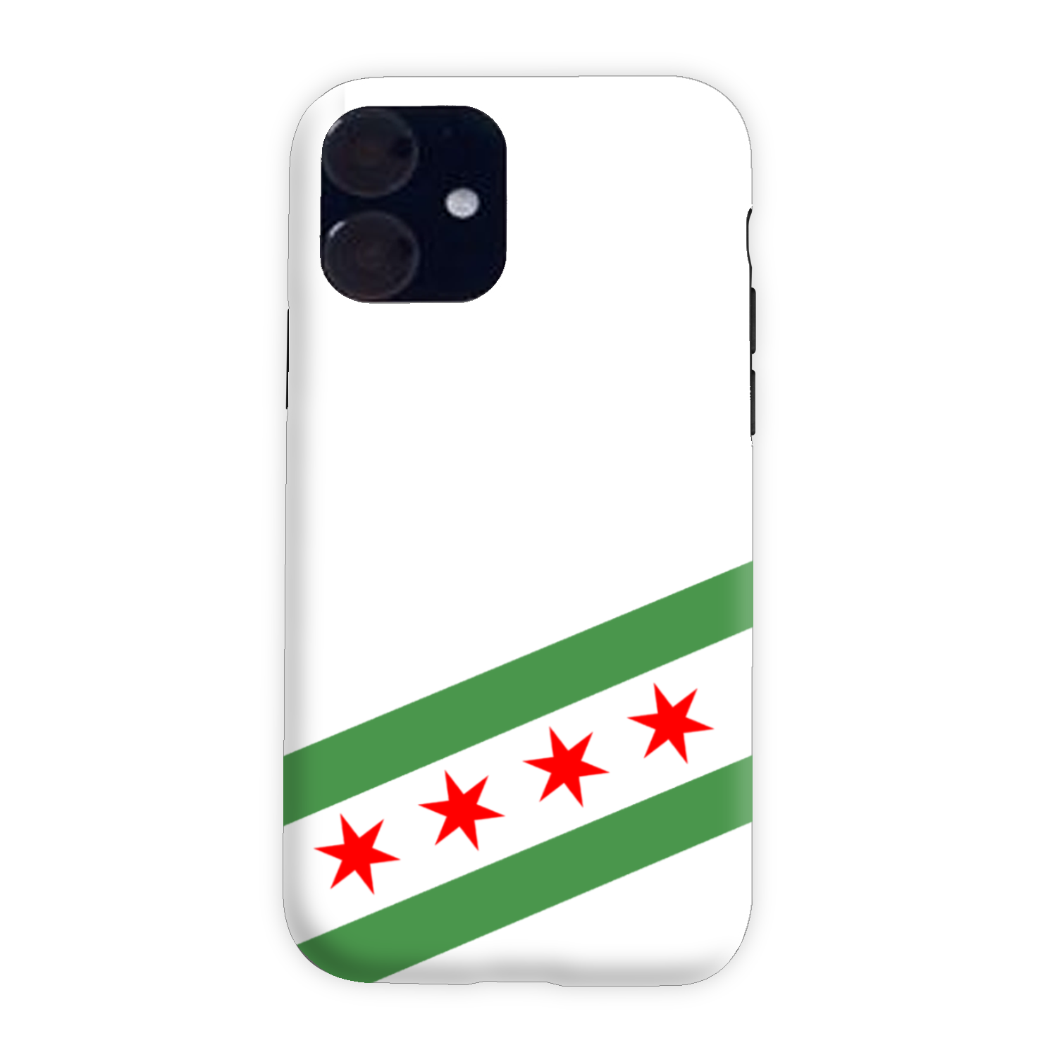 Chicago Flag Green River Tough Phone Case