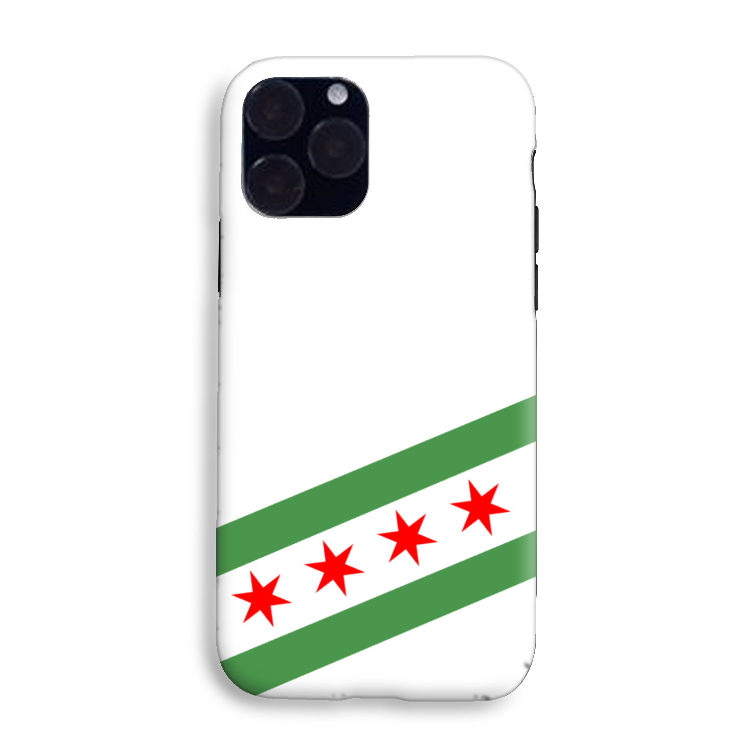 Chicago Flag Green River Tough Phone Case