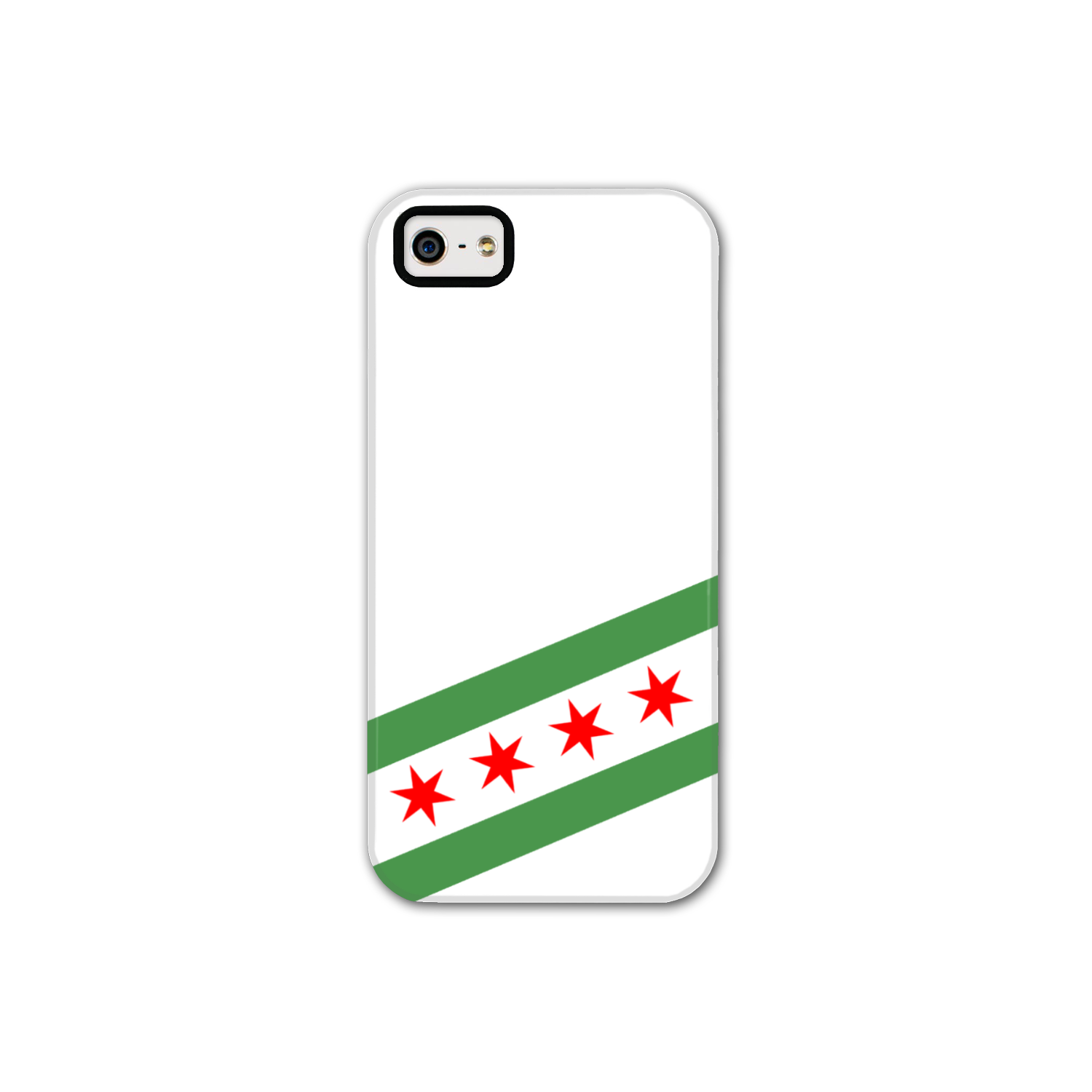 Chicago Flag Green River Tough Phone Case
