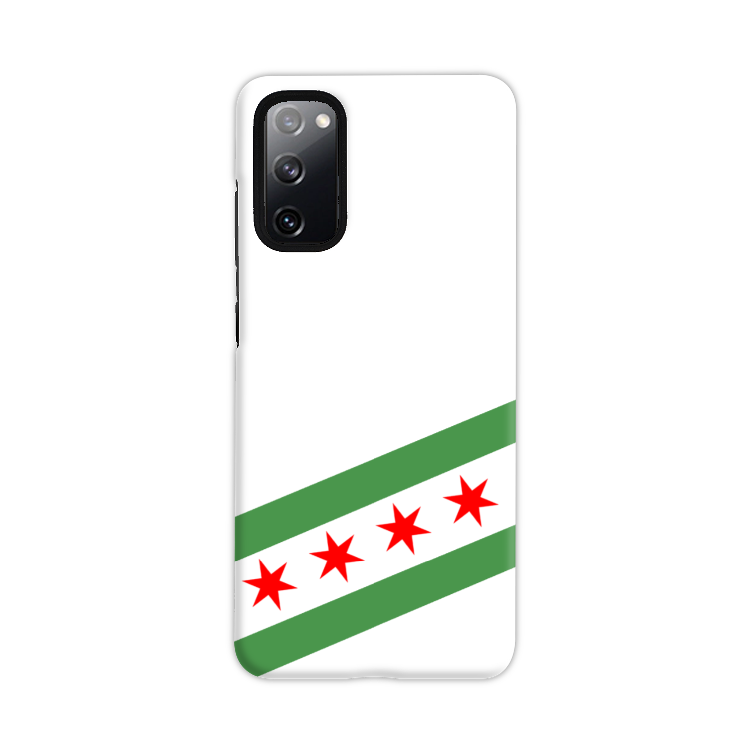 Chicago Flag Green River Tough Phone Case
