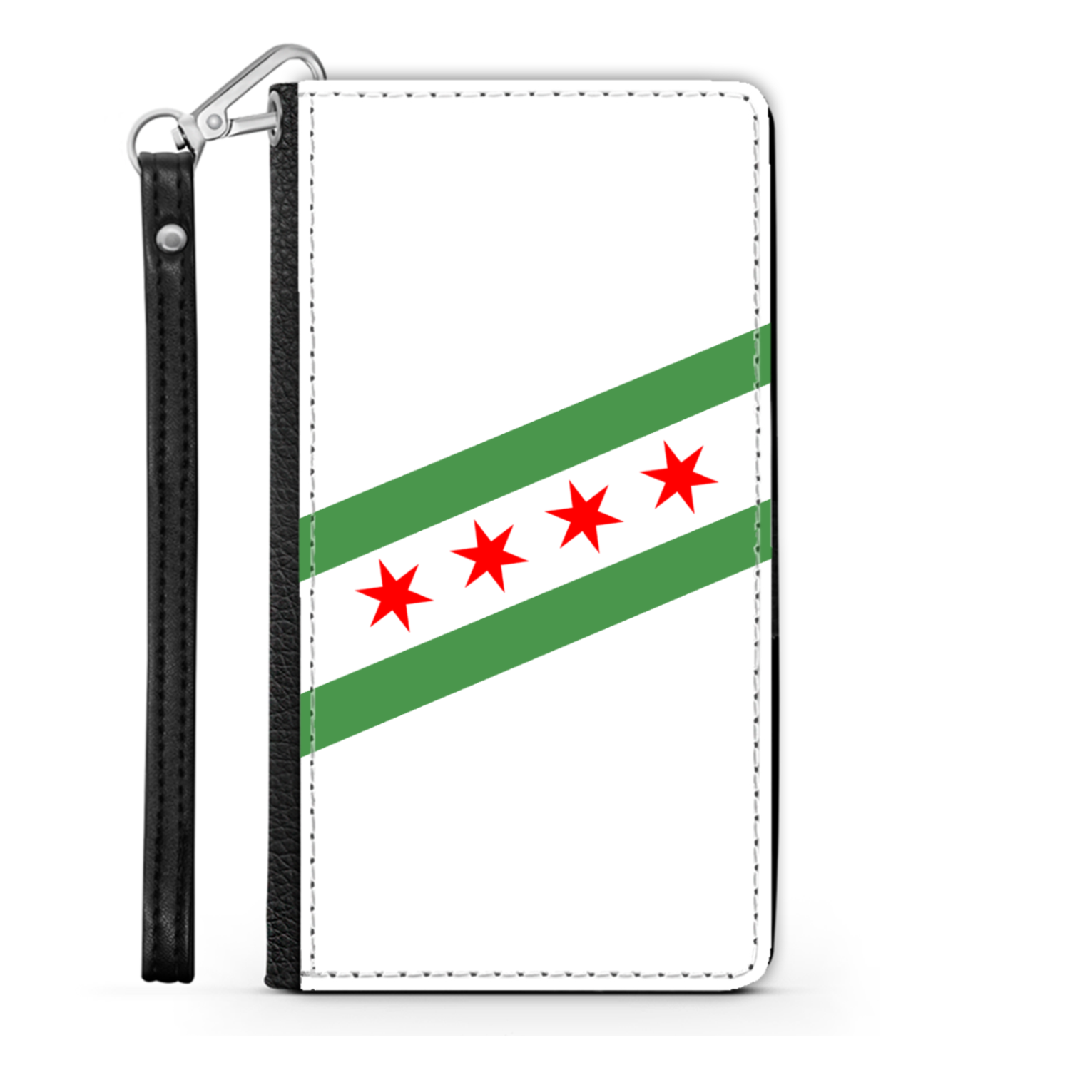 Chicago Flag Green River Phone Case
