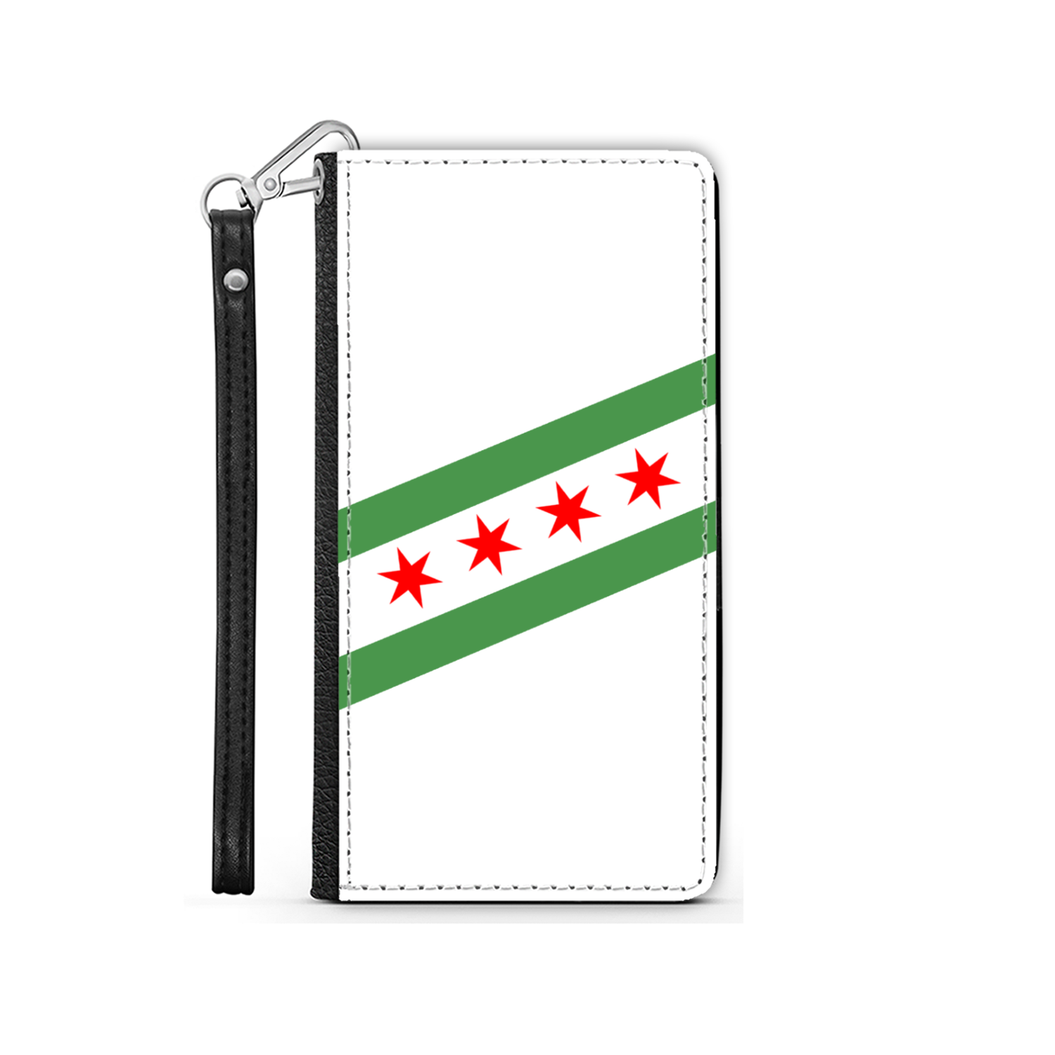 Chicago Flag Green River Phone Case