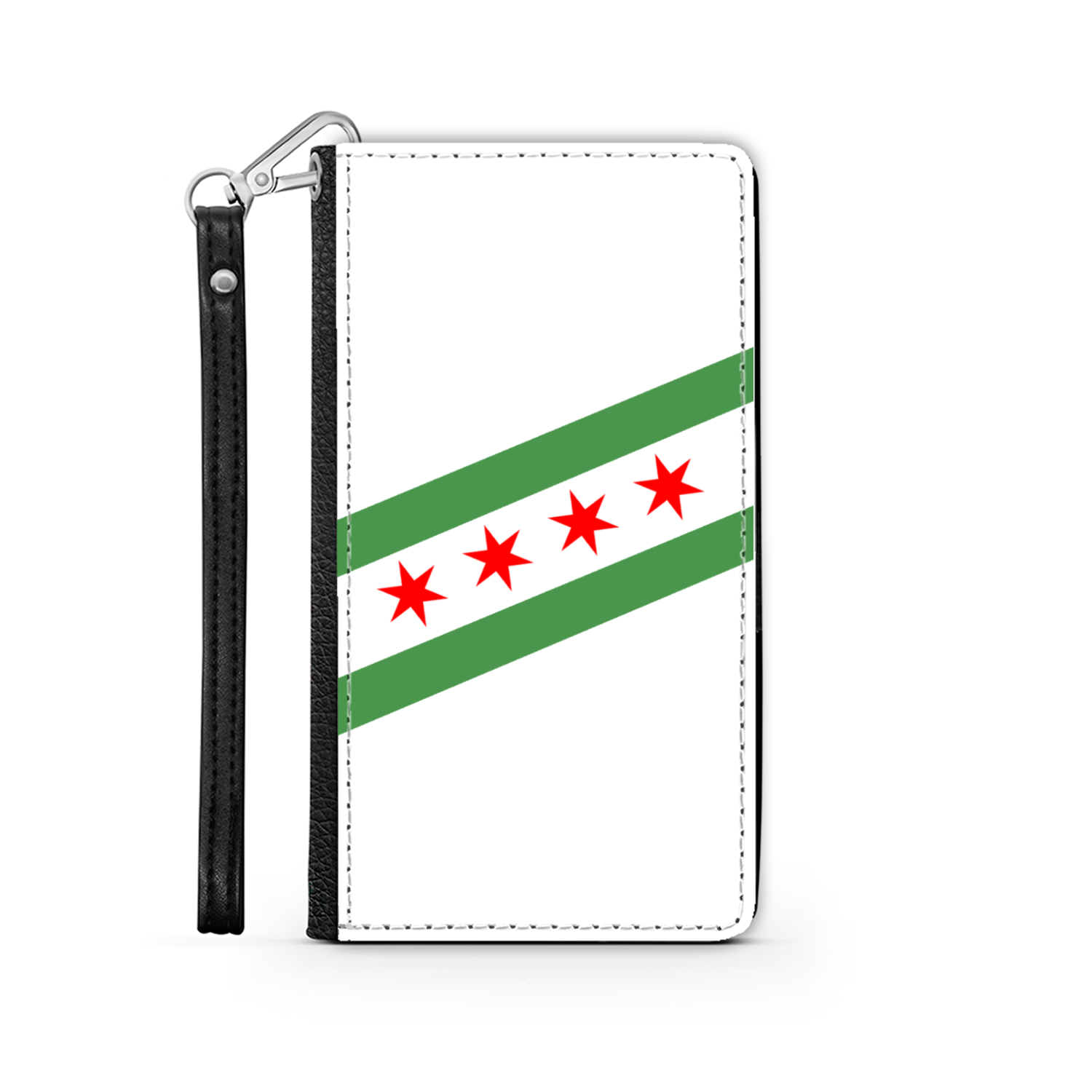 Chicago Flag Green River Phone Case