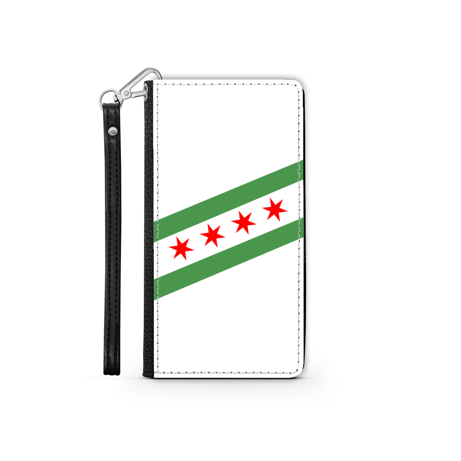 Chicago Flag Green River Phone Case