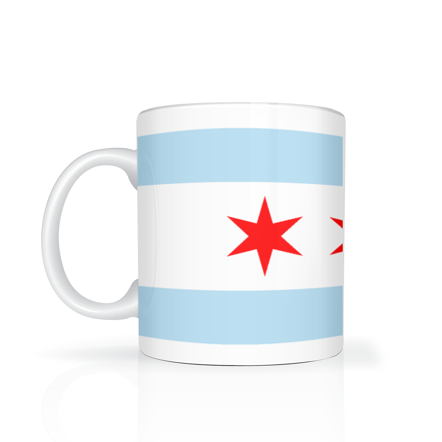 Chicago Flag Polish Single Eagle 11oz Mug