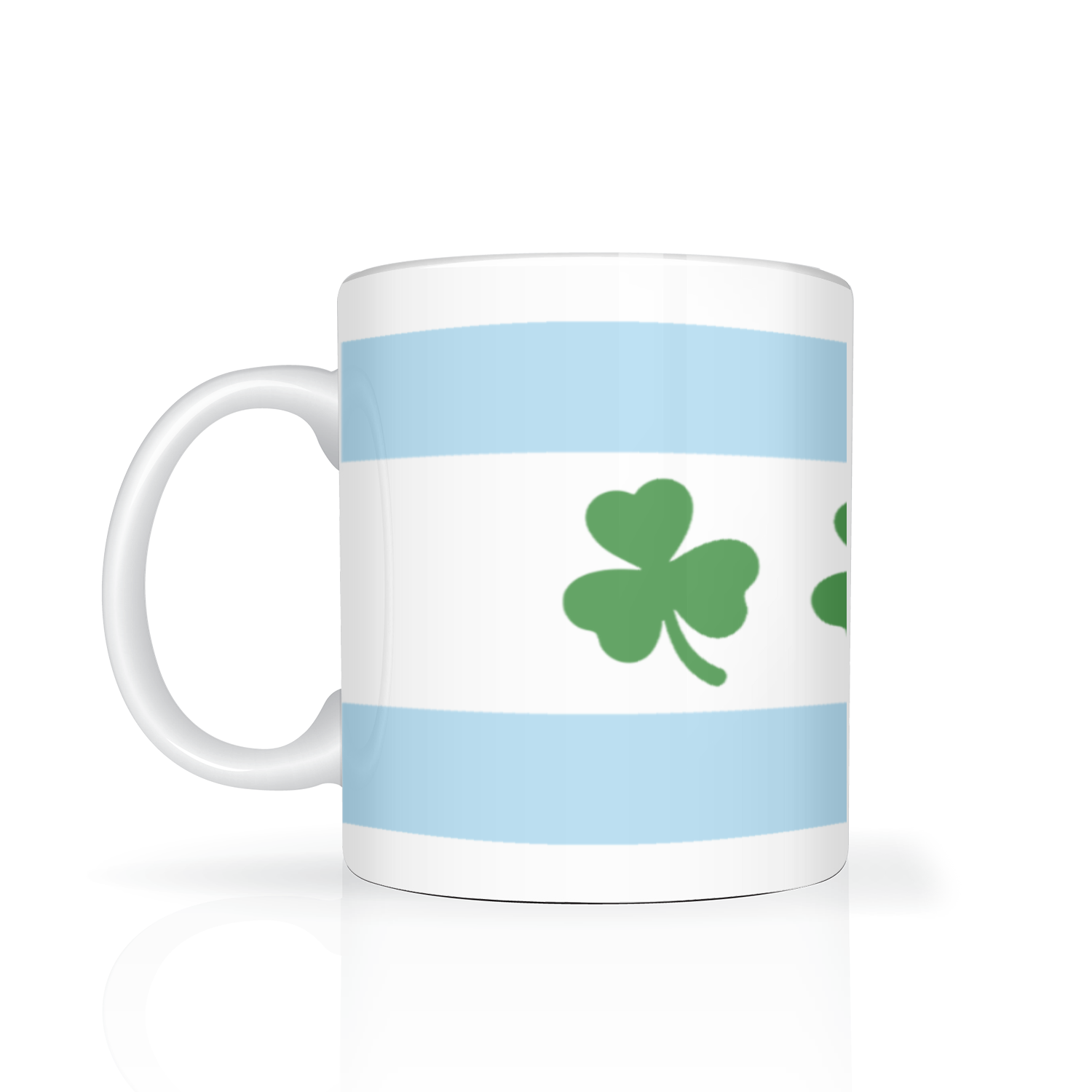 Chicago Flag Shamrock 11oz Mug
