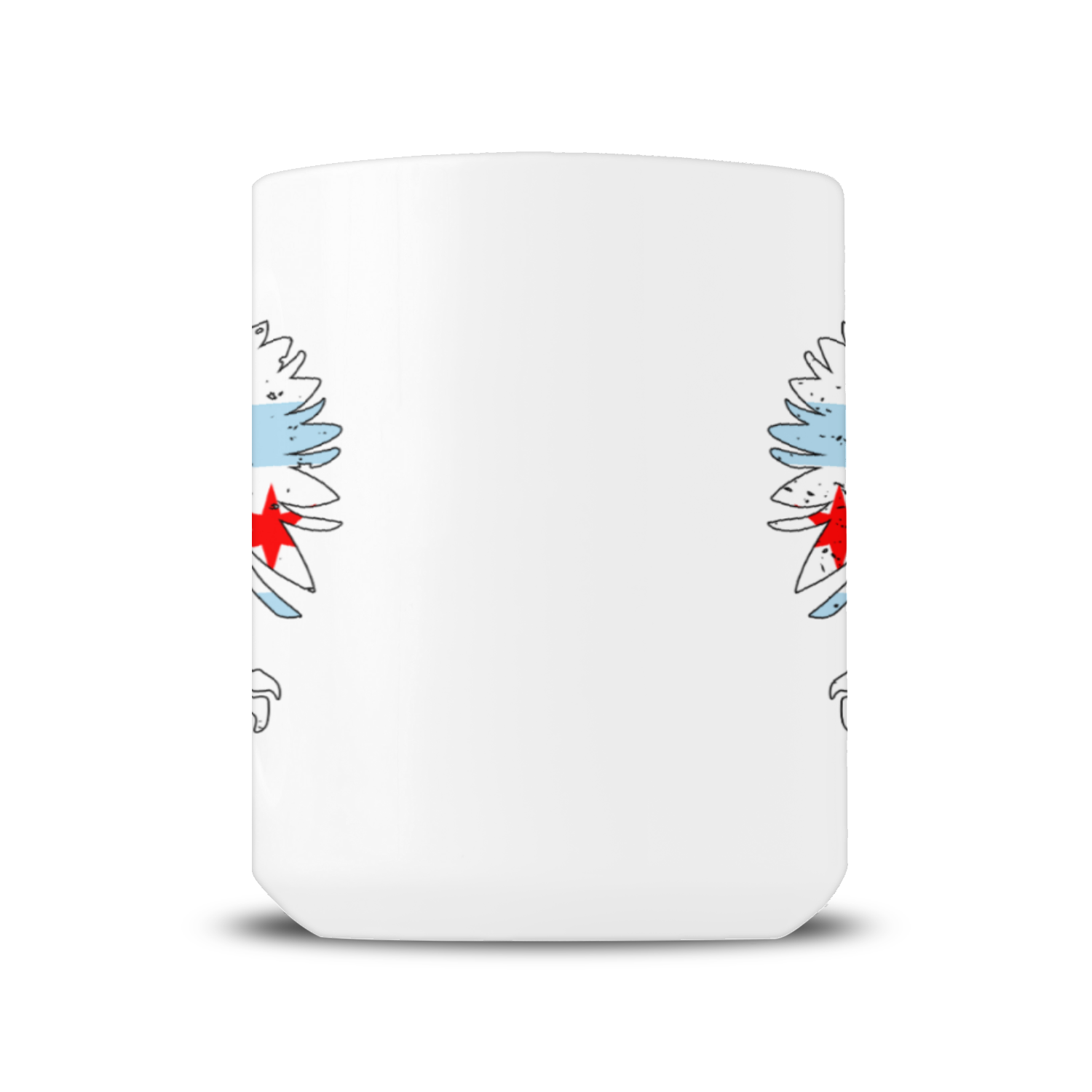 Chicago Flag Polish Eagle 15oz Mug