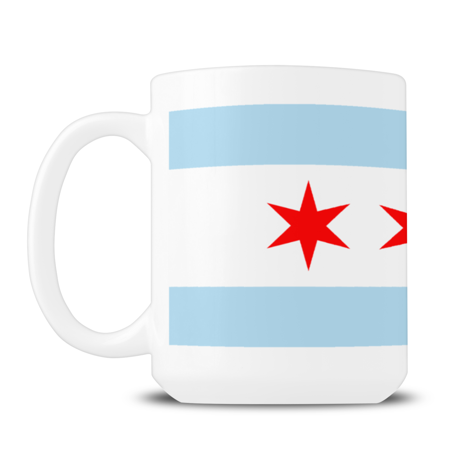 Chicago Flag Polish Single Eagle 15oz Mug