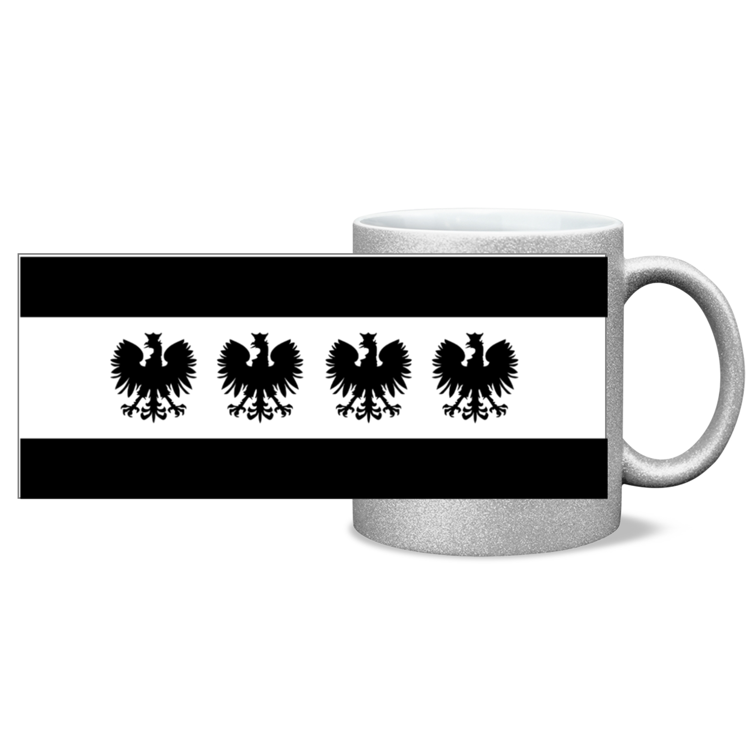 Chicago Flag Polish Four Eagle Sparkling 11oz Mug