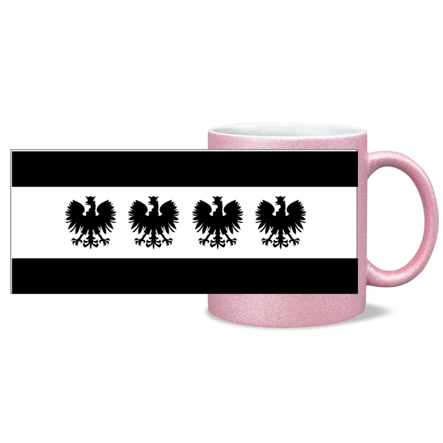 Chicago Flag Polish Four Eagle Sparkling 11oz Mug