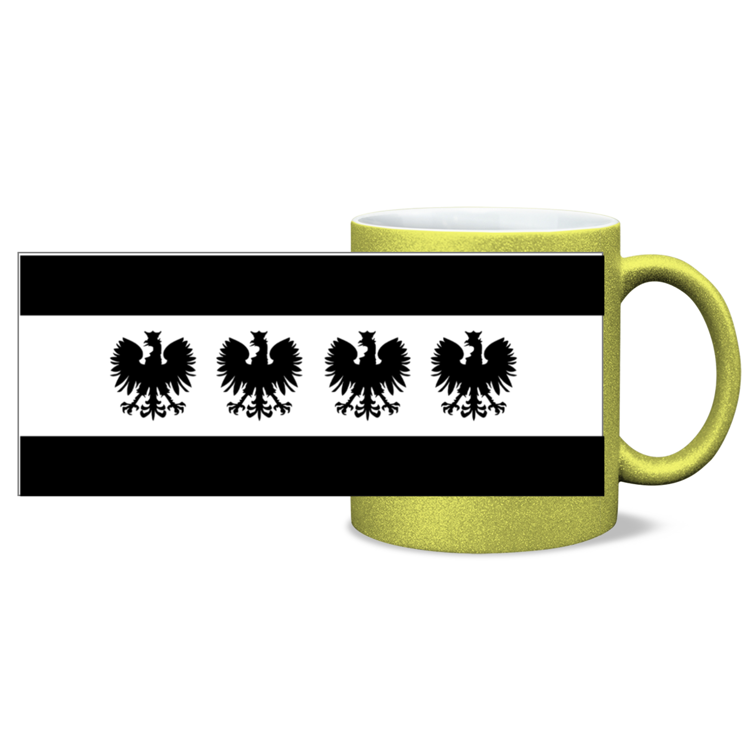 Chicago Flag Polish Four Eagle Sparkling 11oz Mug