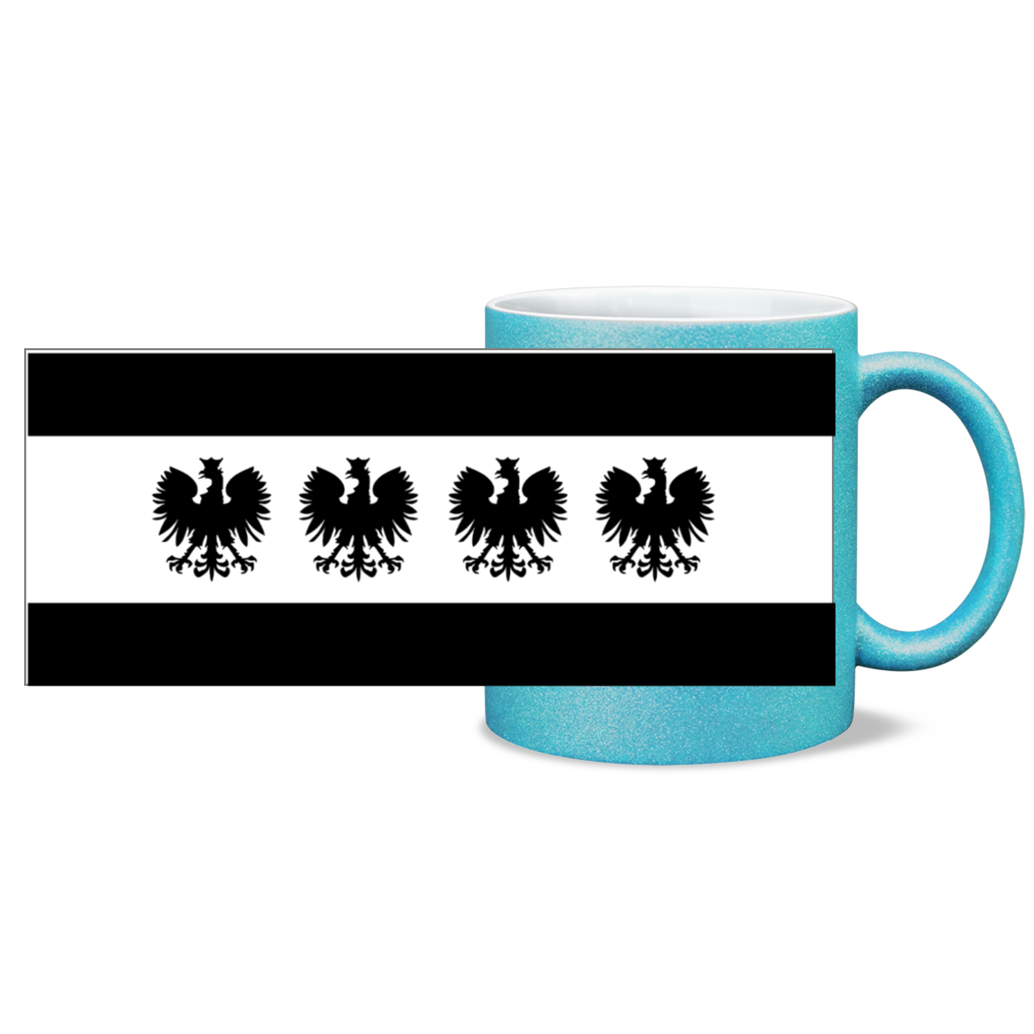 Chicago Flag Polish Four Eagle Sparkling 11oz Mug