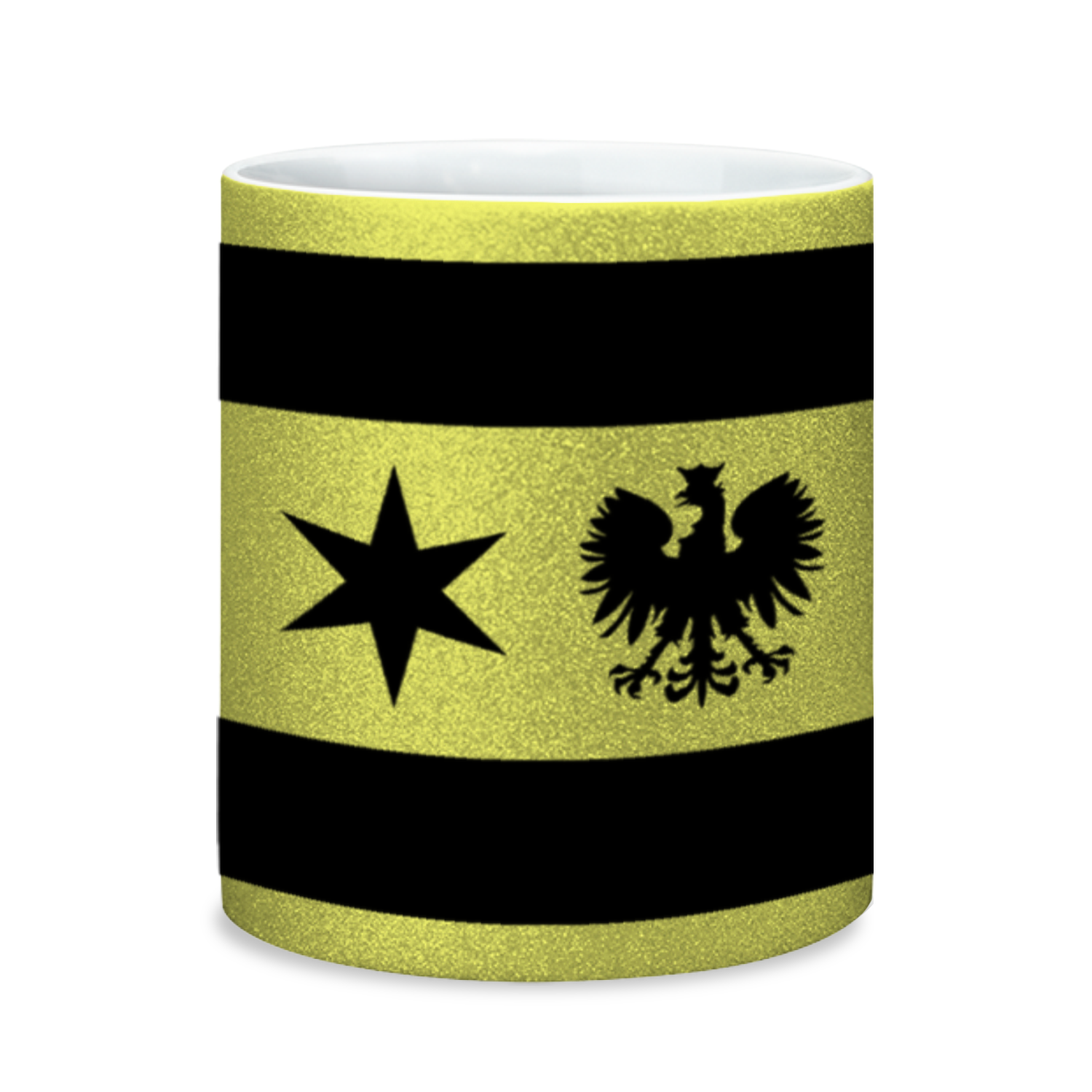 Chicago Flag Polish Single Eagle Sparkling 15oz Mug
