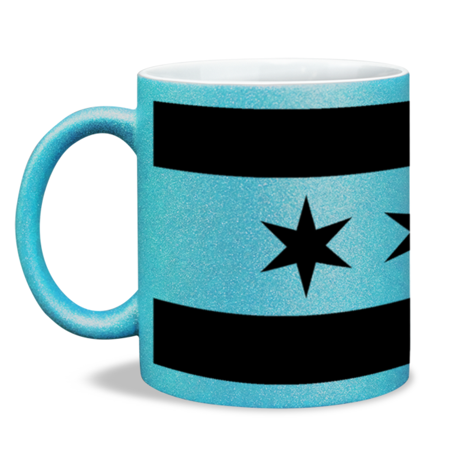 Chicago Flag Polish Single Eagle Sparkling 15oz Mug