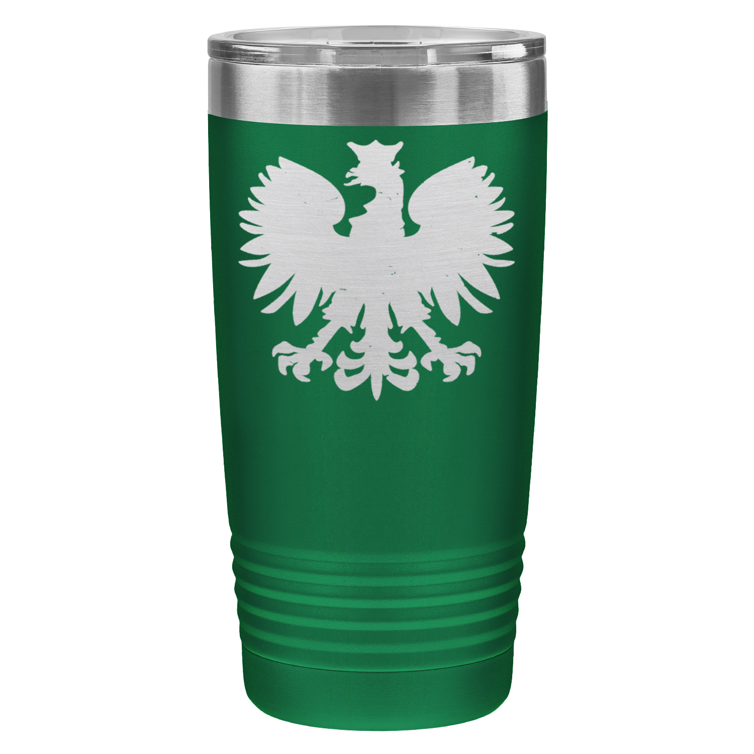 Chicago Flag Polish Eagle 20oz Lazer Tumbler