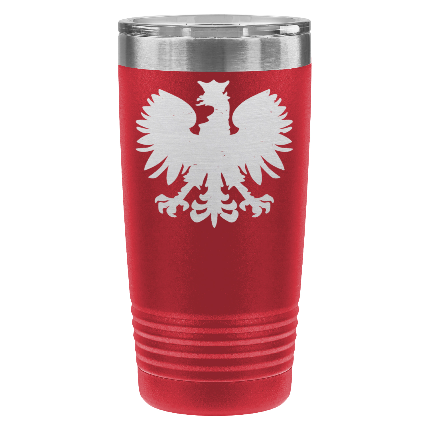 Chicago Flag Polish Eagle 20oz Lazer Tumbler