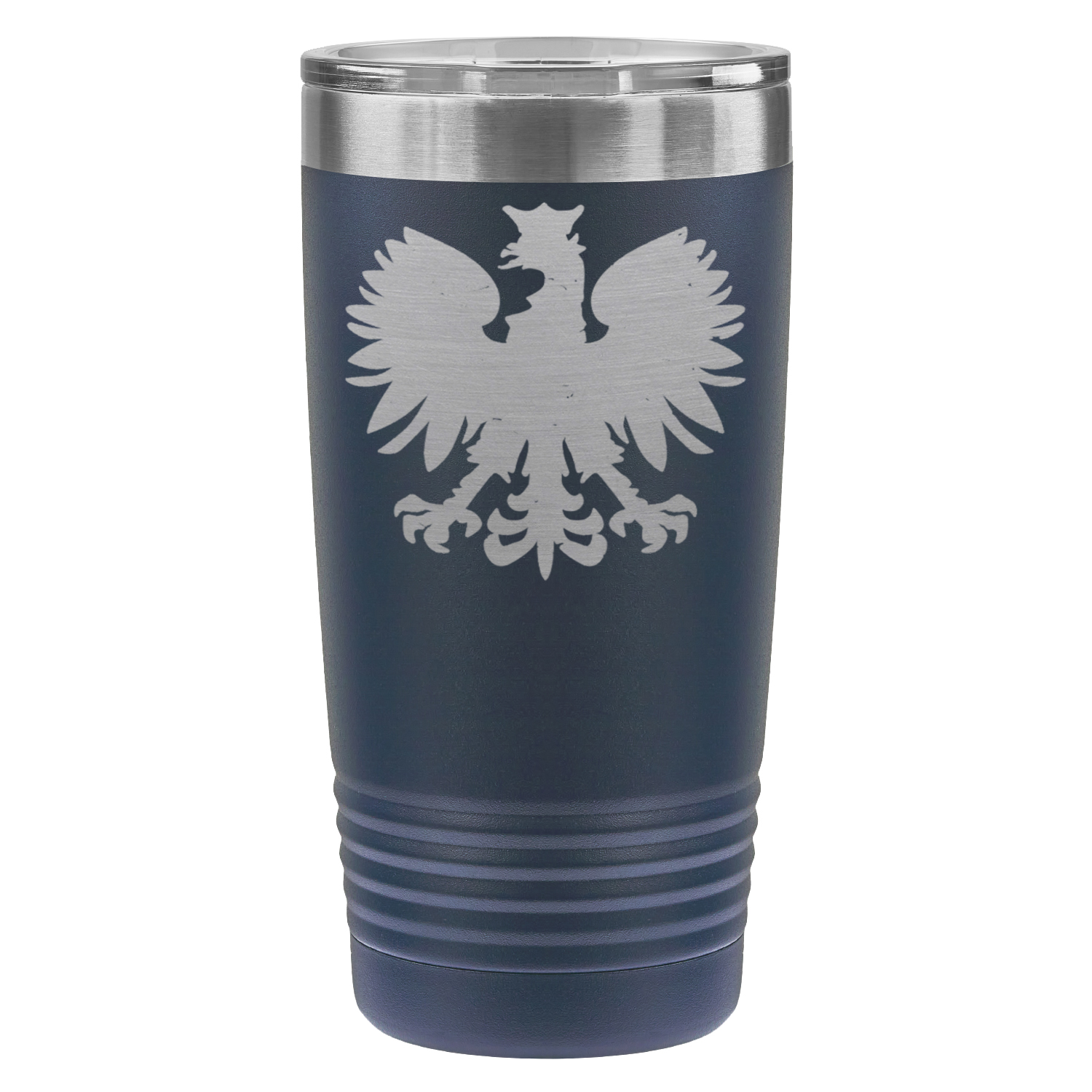 Chicago Flag Polish Eagle 20oz Lazer Tumbler