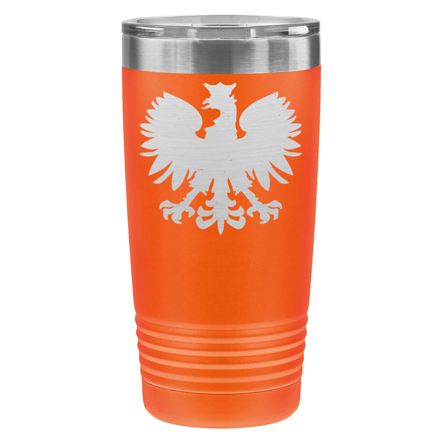 Chicago Flag Polish Eagle 20oz Lazer Tumbler