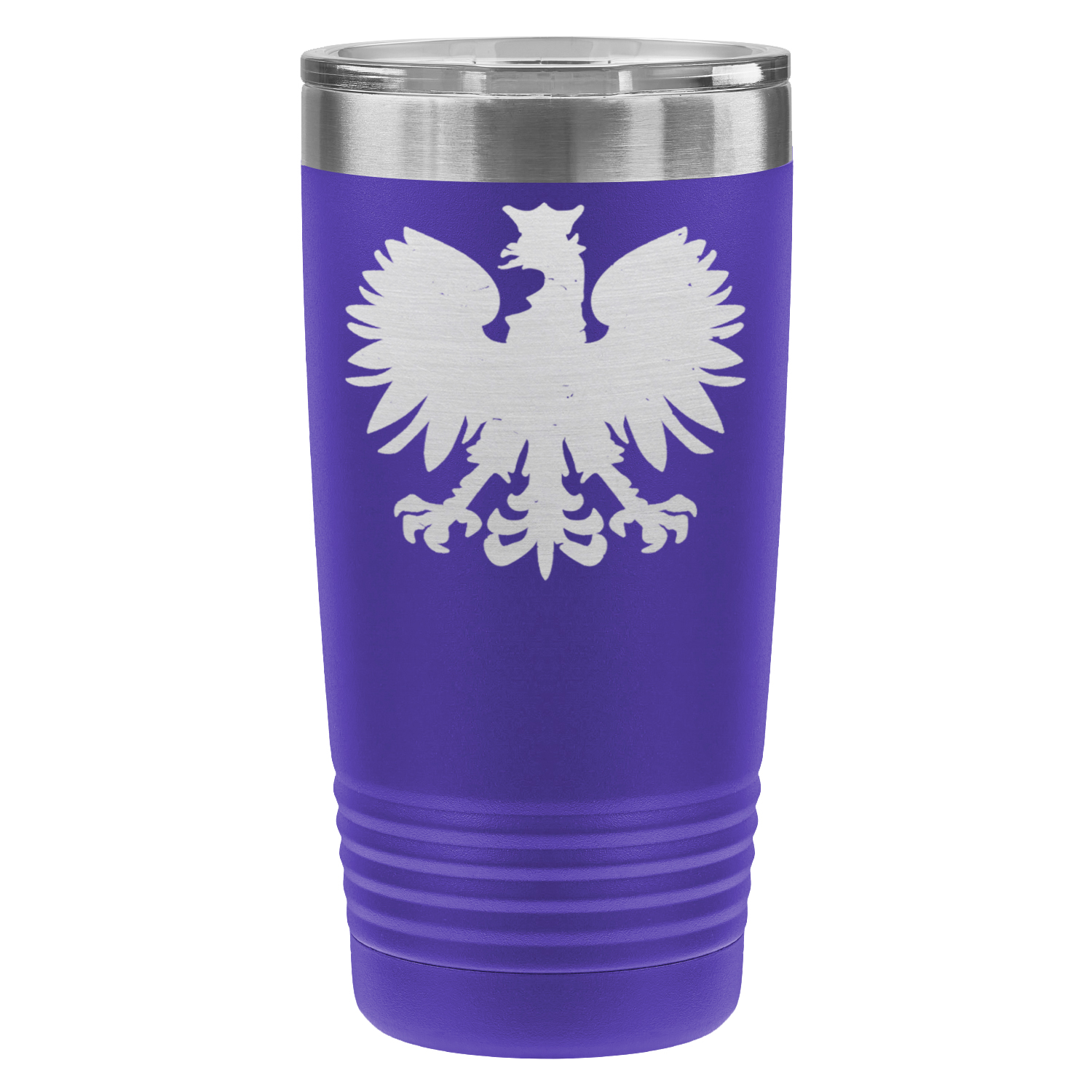 Chicago Flag Polish Eagle 20oz Lazer Tumbler