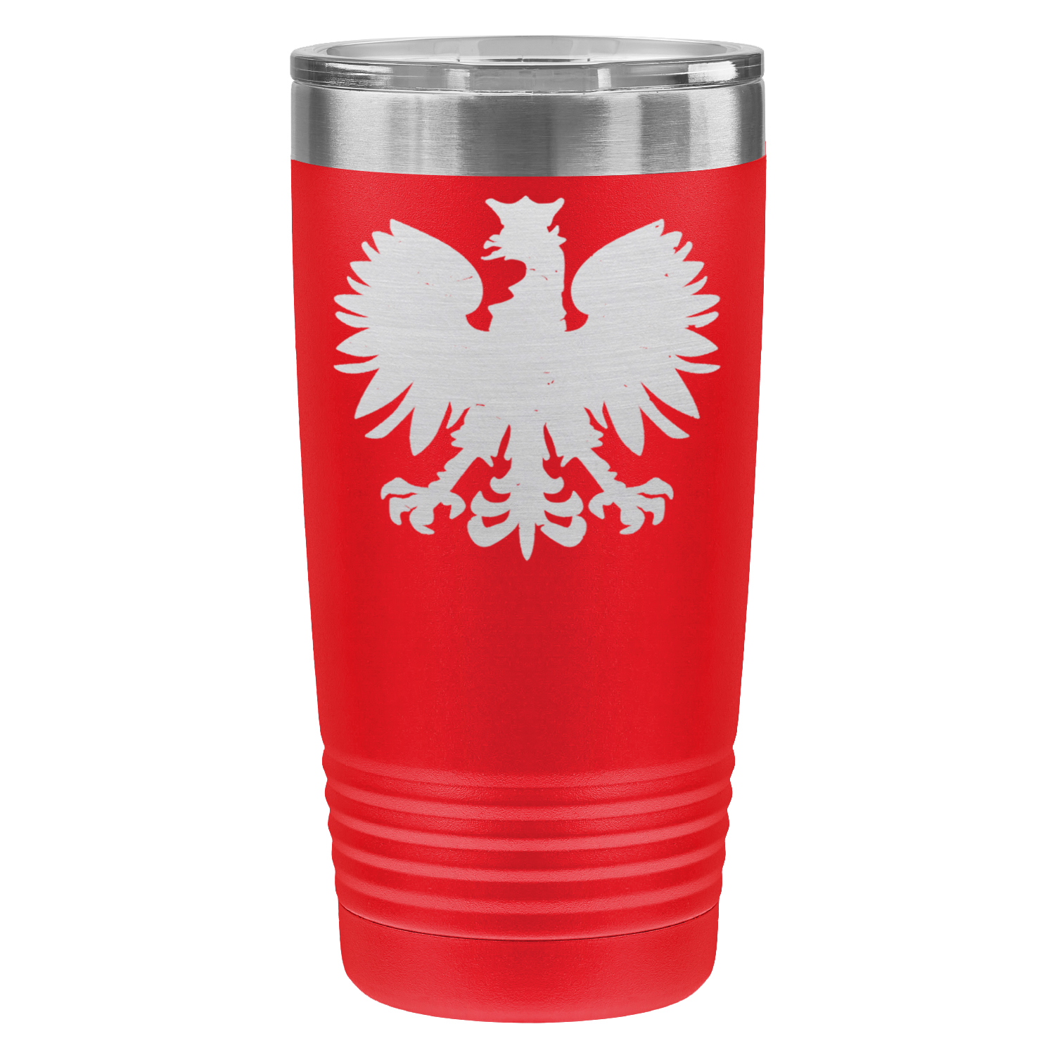 Chicago Flag Polish Eagle 20oz Lazer Tumbler