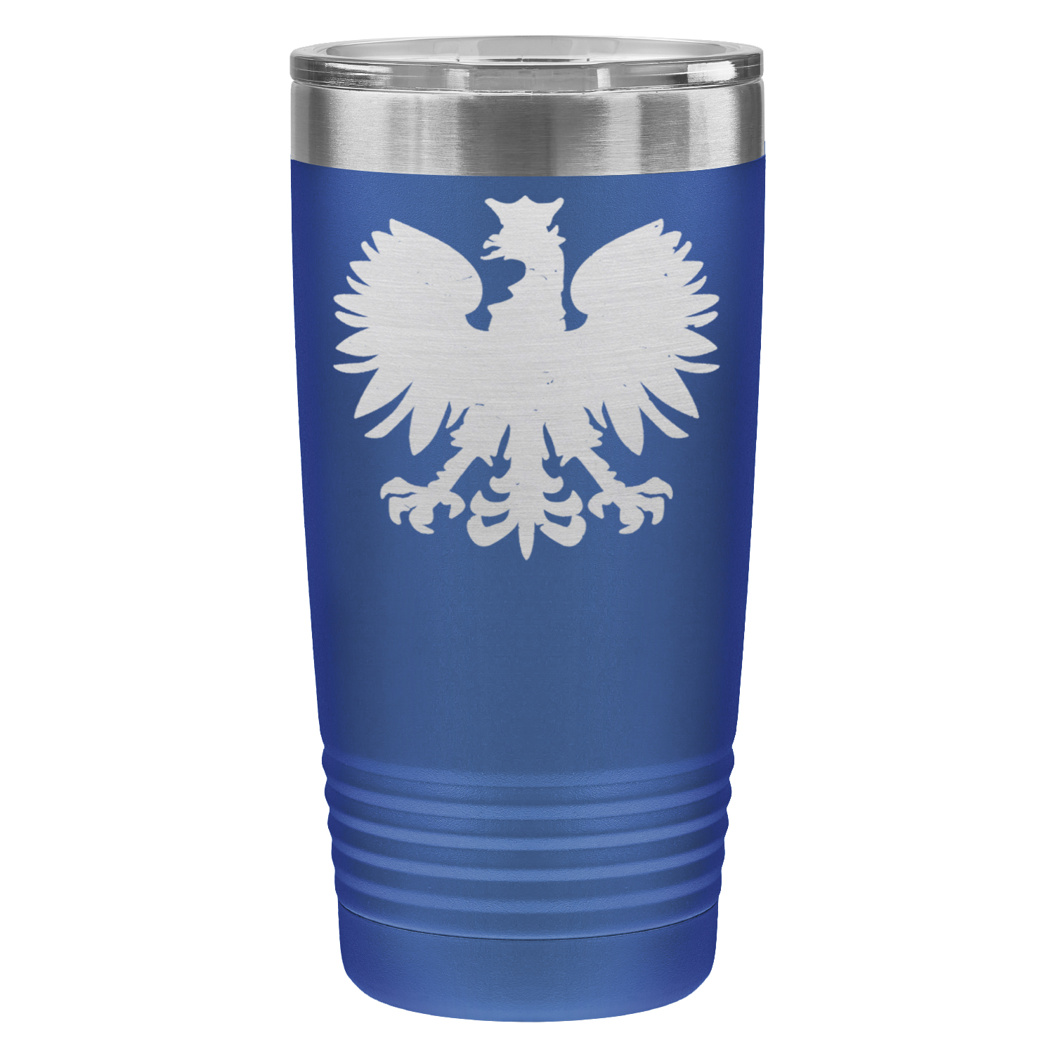 Chicago Flag Polish Eagle 20oz Lazer Tumbler