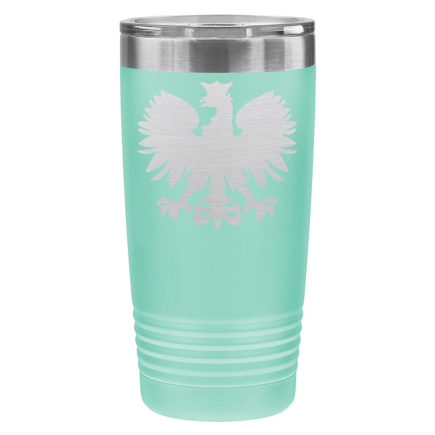Chicago Flag Polish Eagle 20oz Lazer Tumbler
