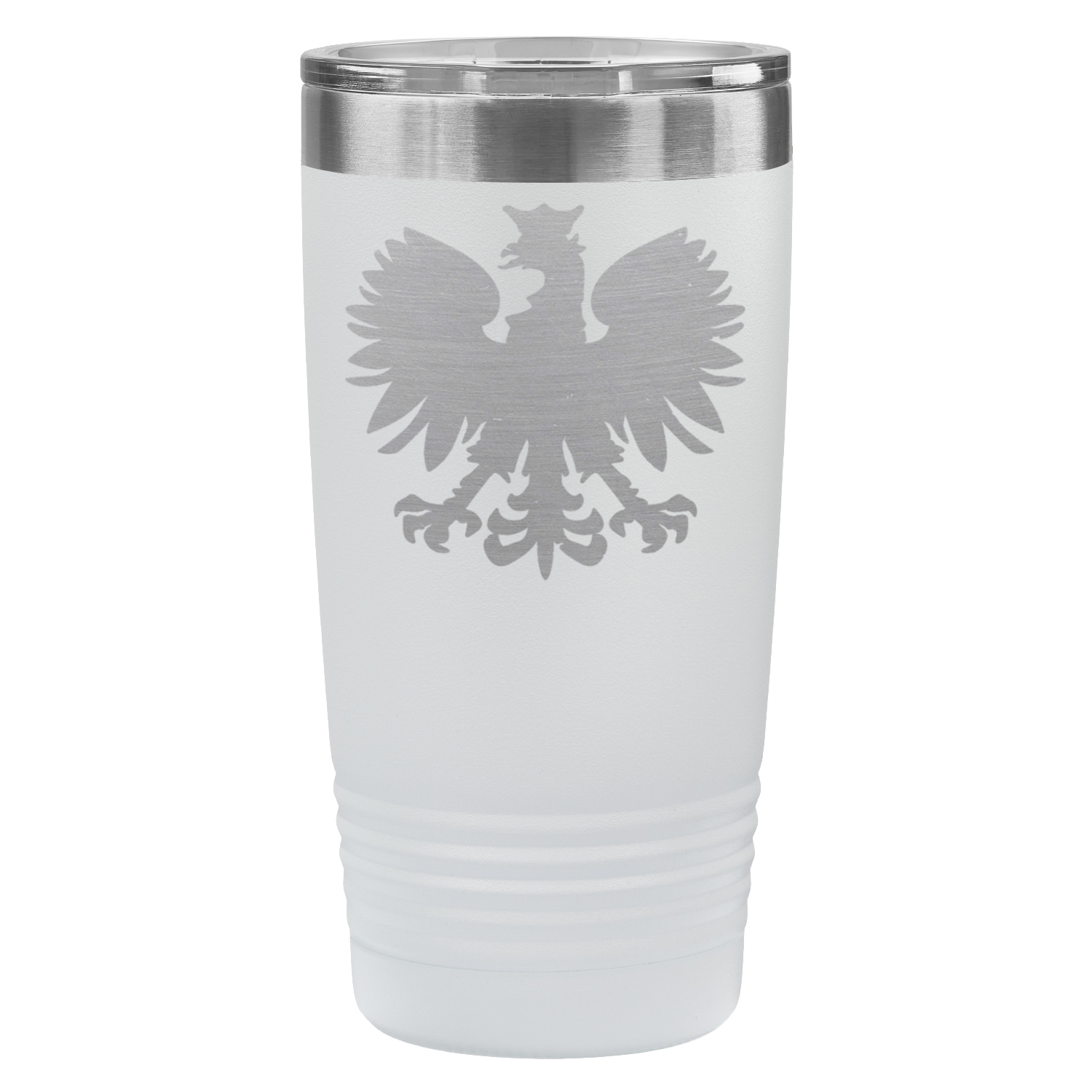 Chicago Flag Polish Eagle 20oz Lazer Tumbler