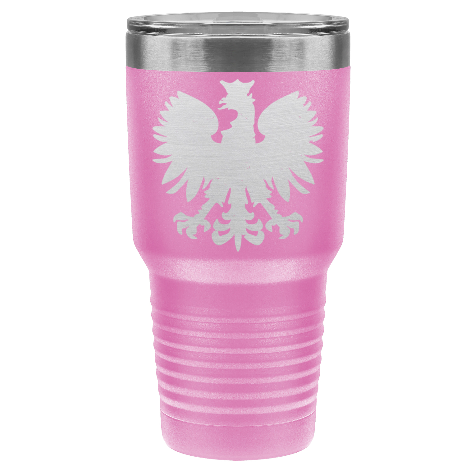 Chicago Flag Polish Eagle 30oz Lazer Tumbler
