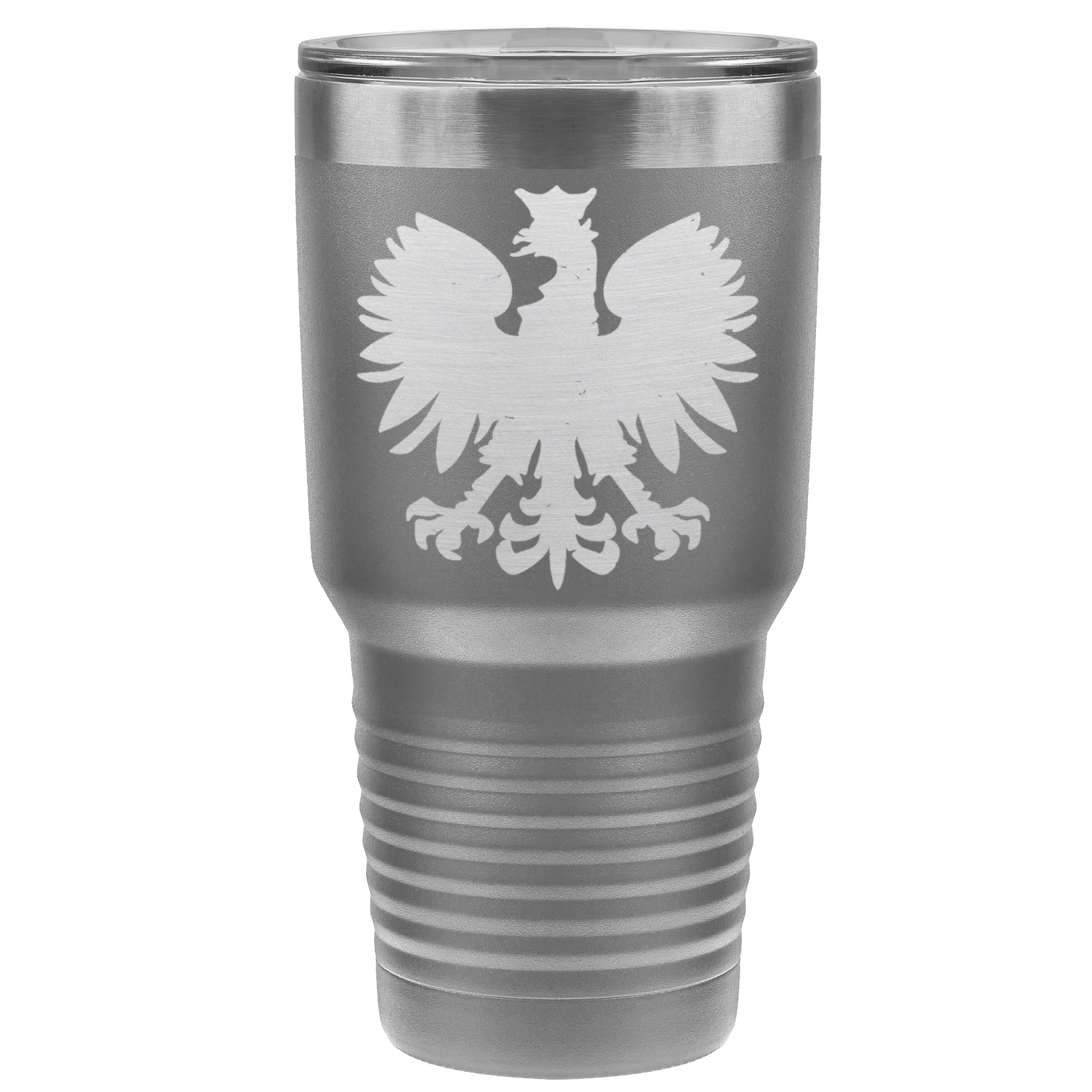 Chicago Flag Polish Eagle 30oz Lazer Tumbler