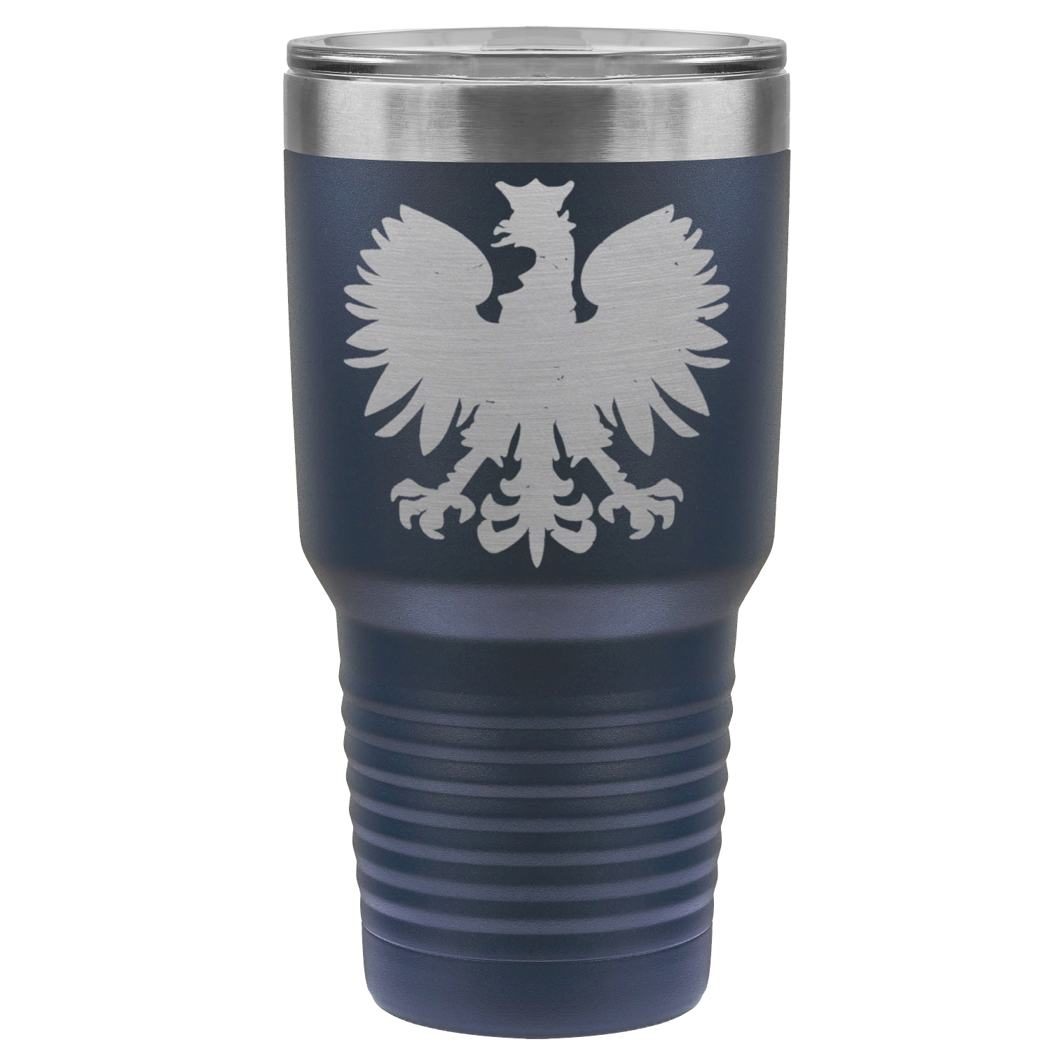 Chicago Flag Polish Eagle 30oz Lazer Tumbler