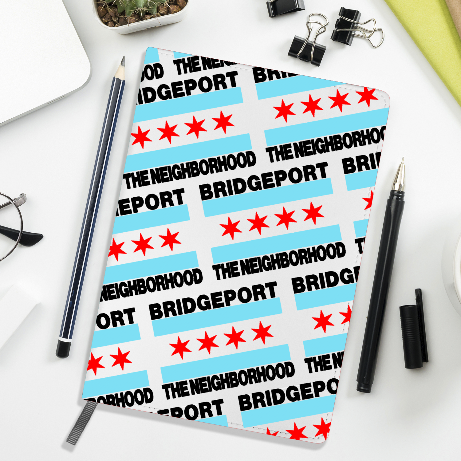 Chicago Flag Bridgeport A5 Journal