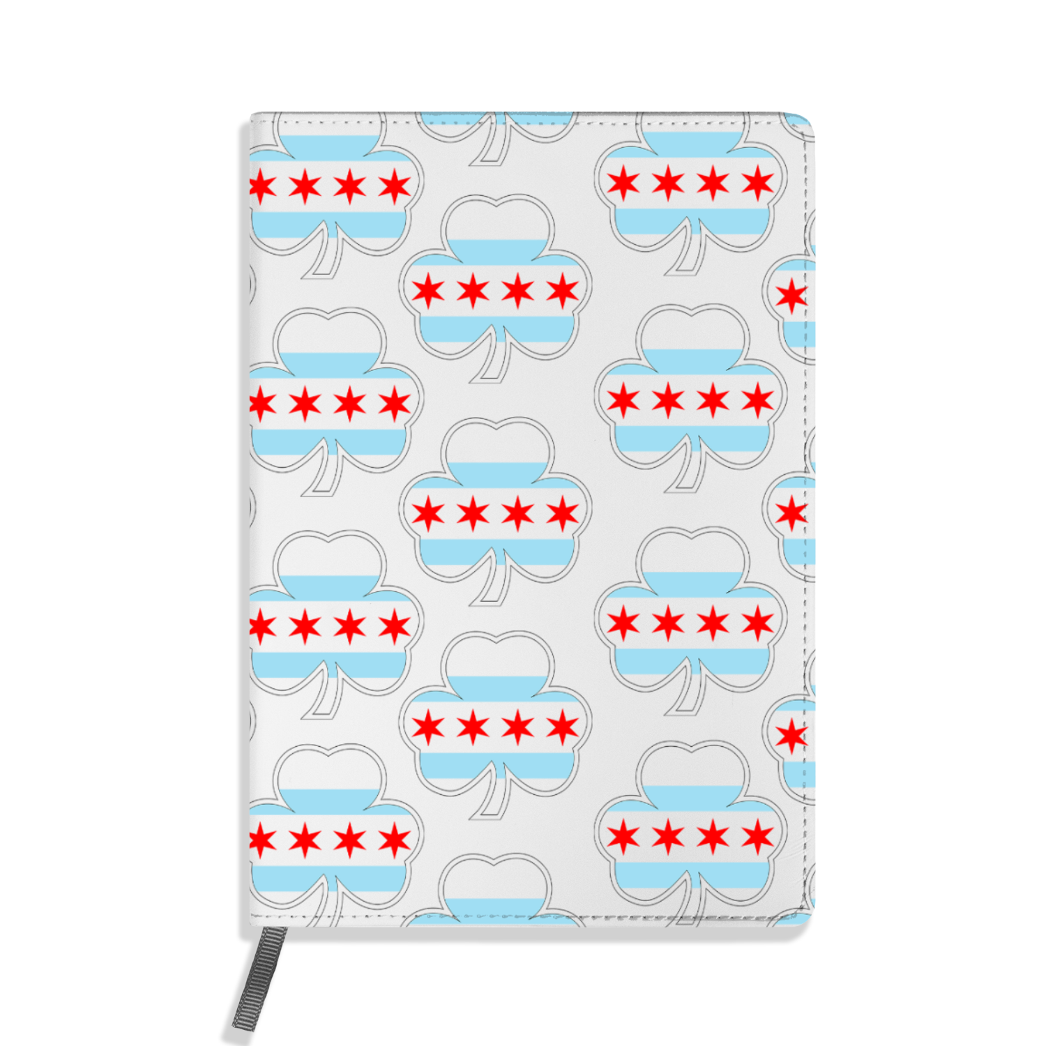 Chicago Flag Shamrock St. Patty’s A5 journal