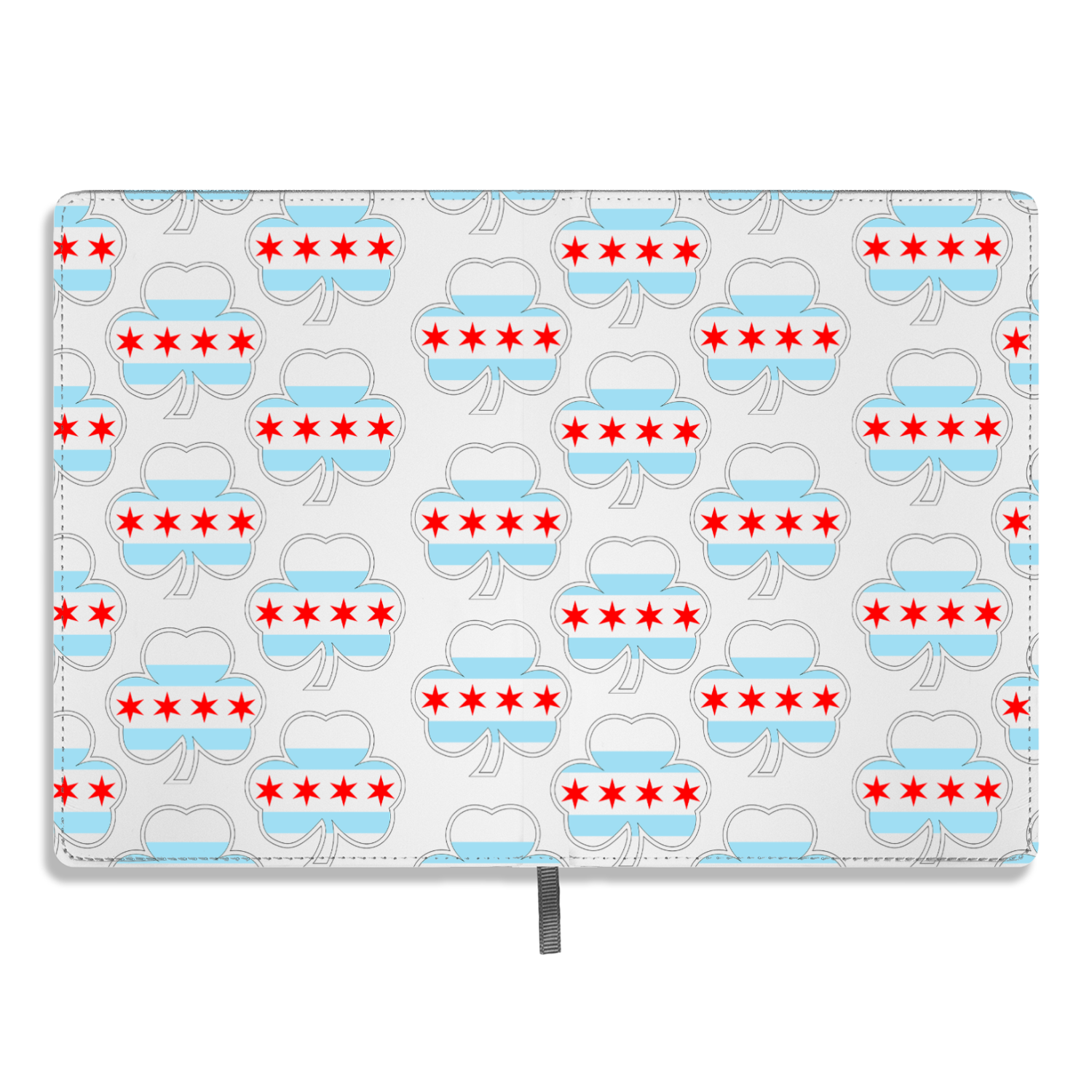 Chicago Flag Shamrock St. Patty’s A5 journal