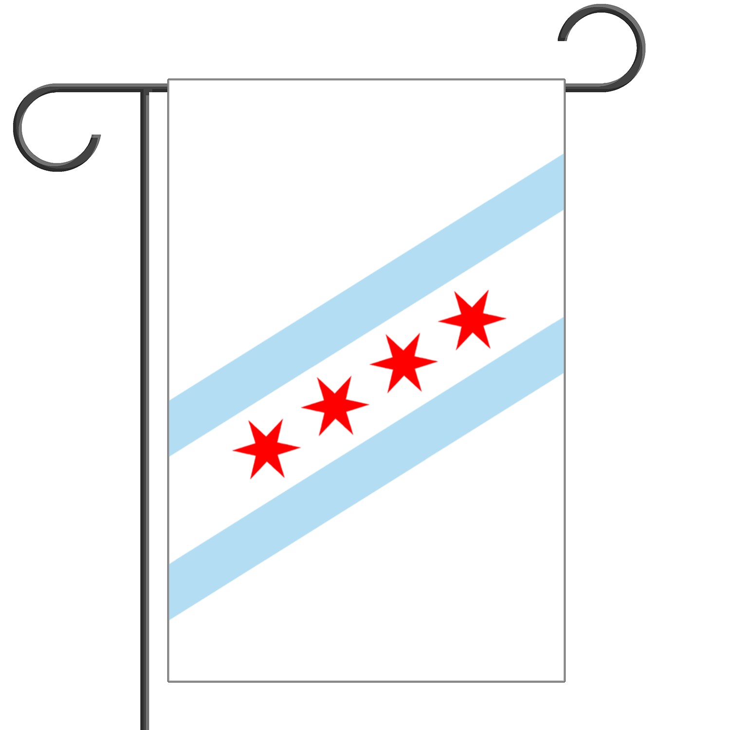 Chicago Flag Garden Flag