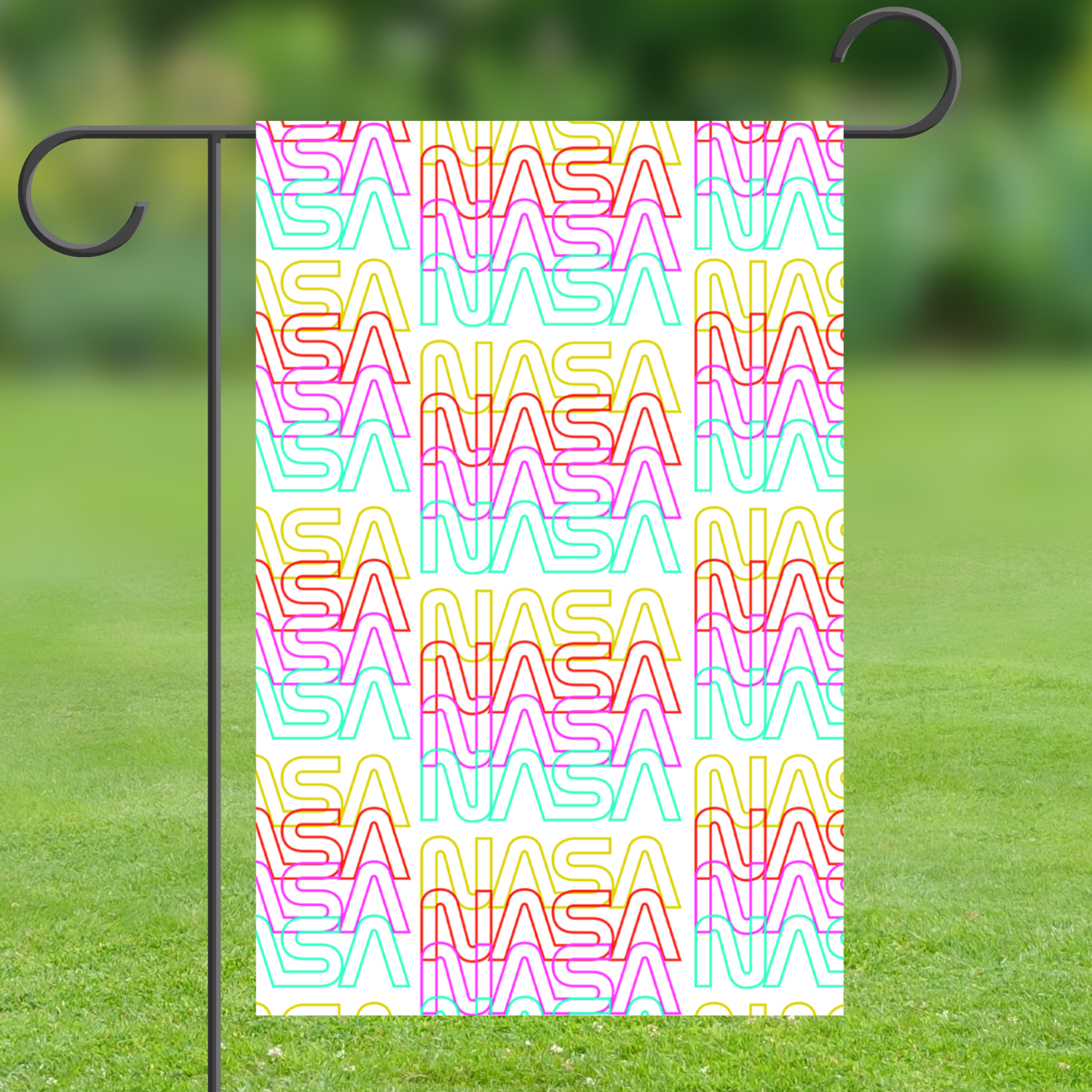 NASA Worm Garden Flag