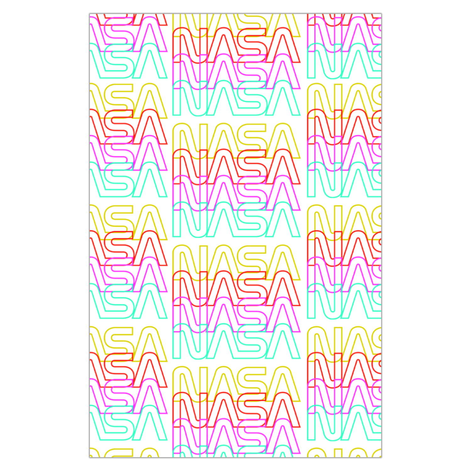 NASA Worm Garden Flag