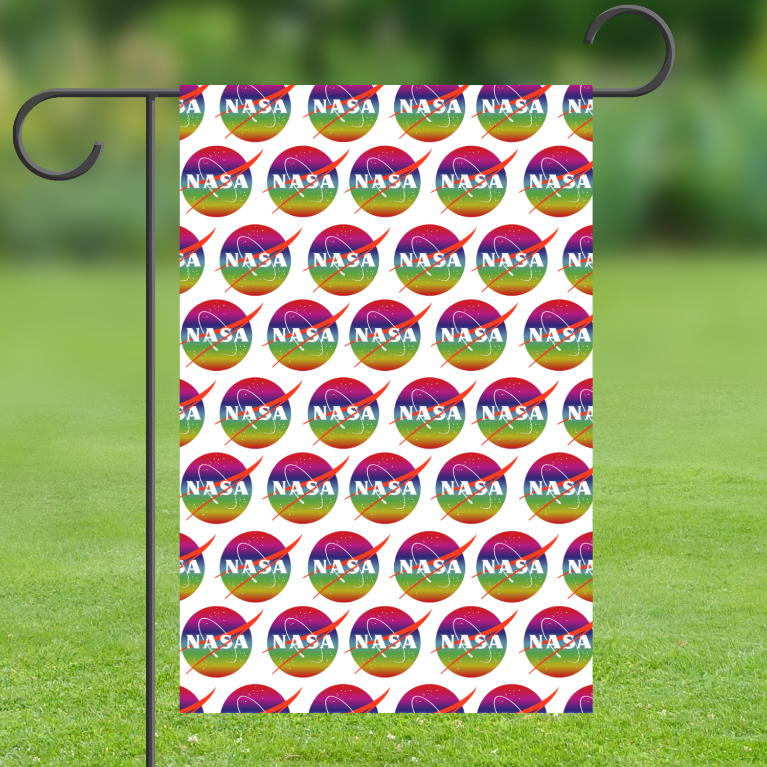 NASA Rianbow Garden Flag