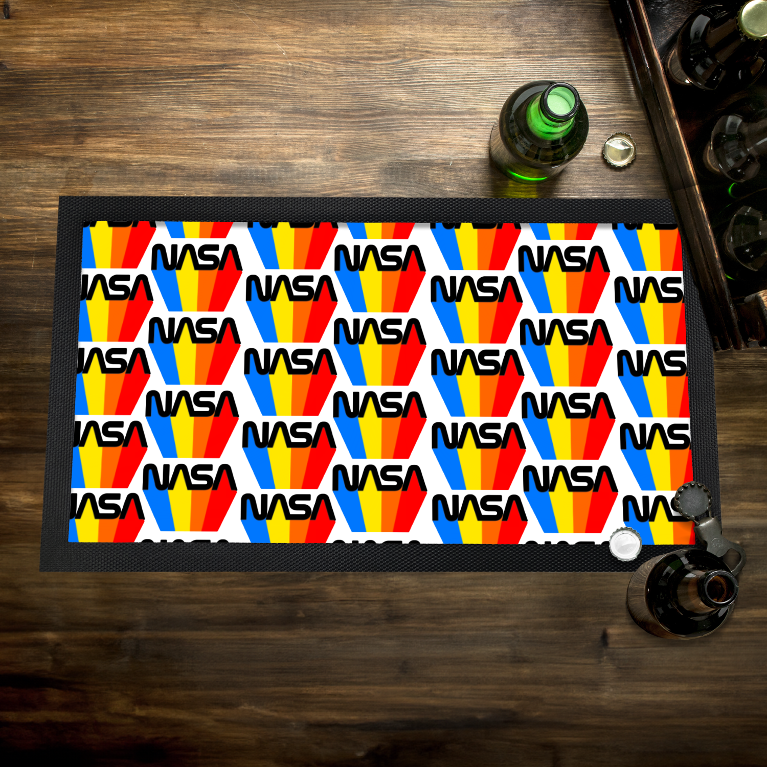NASA 80's Retro Bar Mat