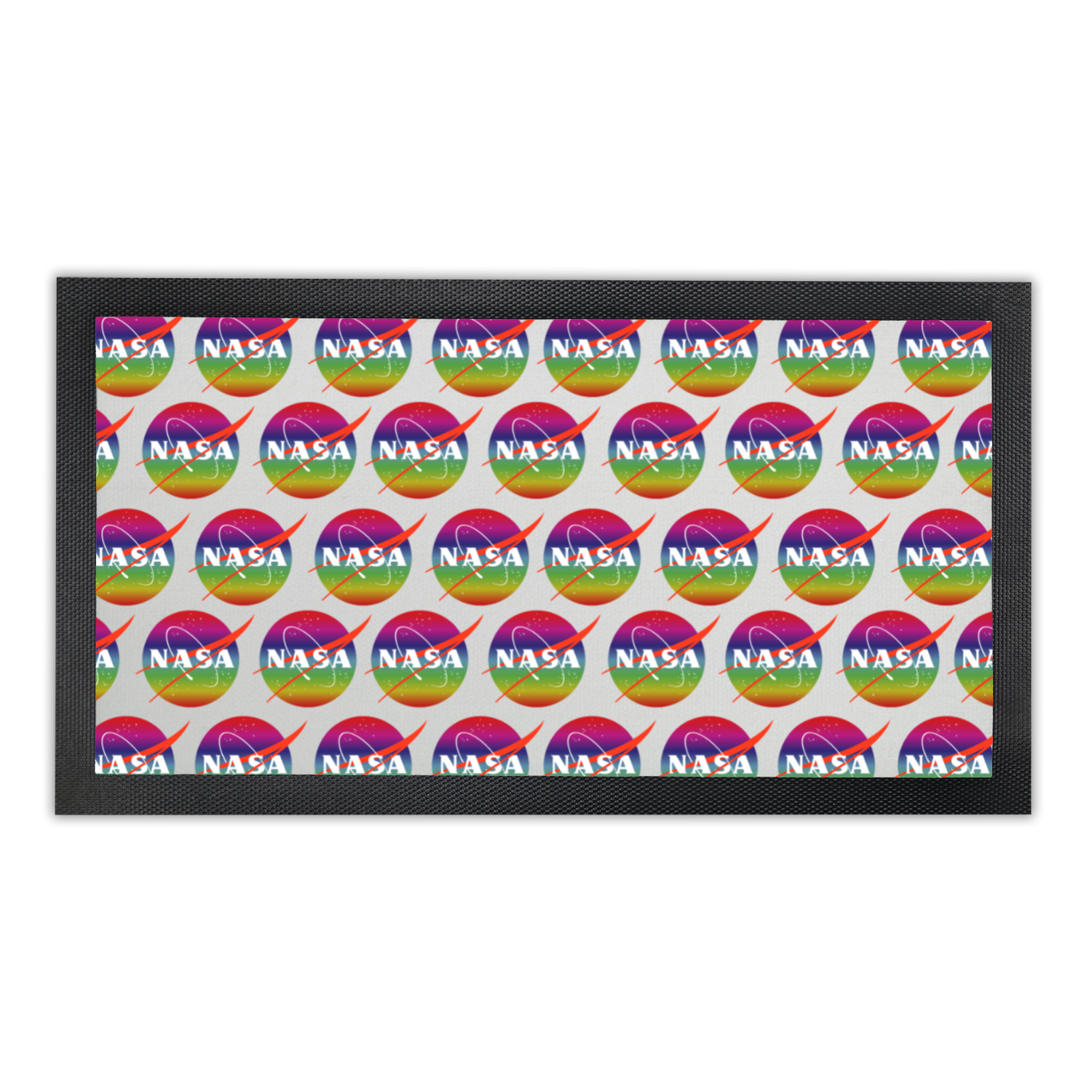 NASA Rainbow Bar Mat