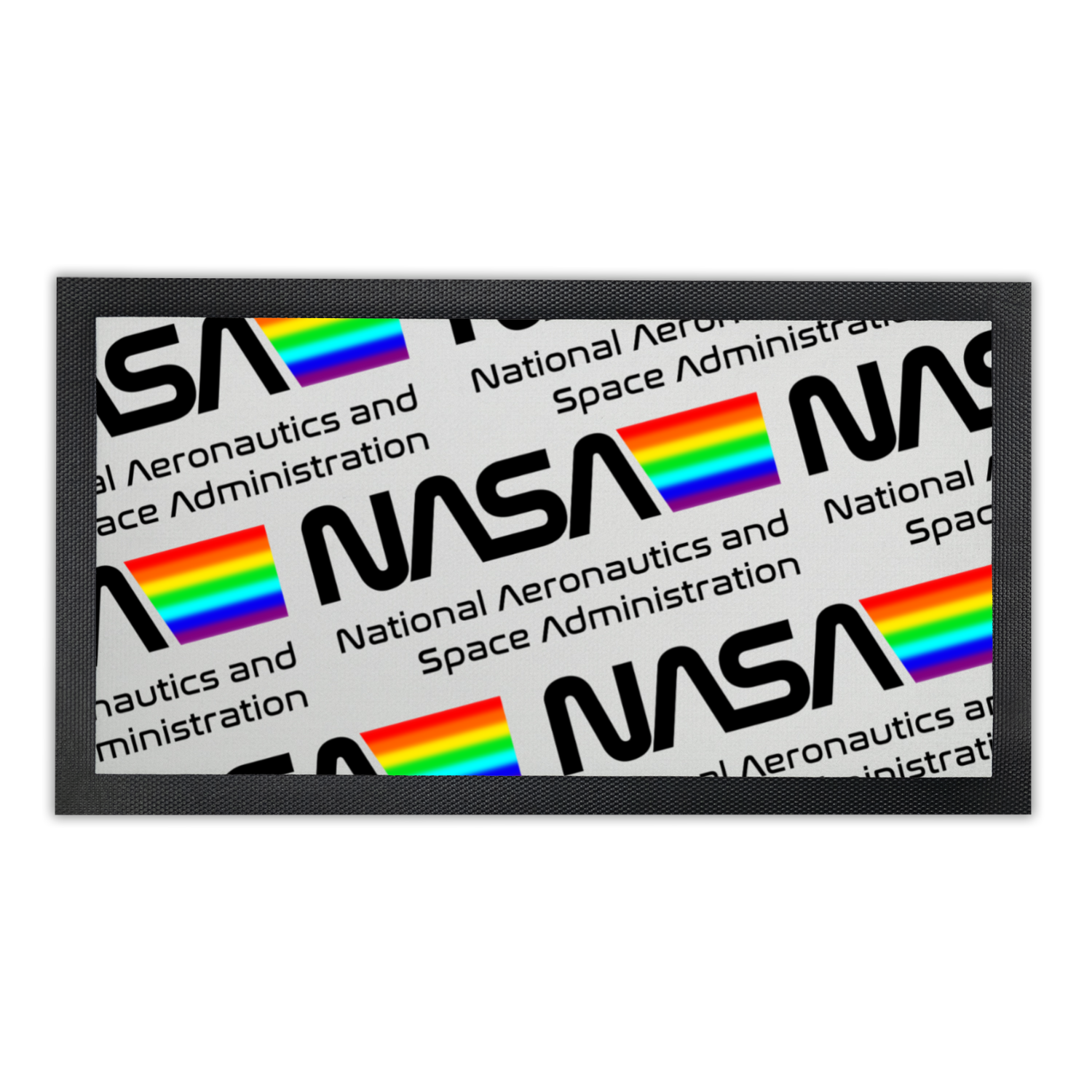 NASA Space Logo Bar Mat